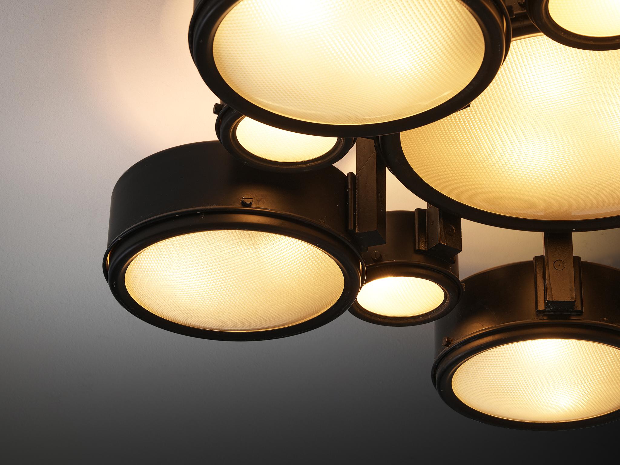 Metal Studio B.B.P.R. for Arteluce Ceiling Light For Sale