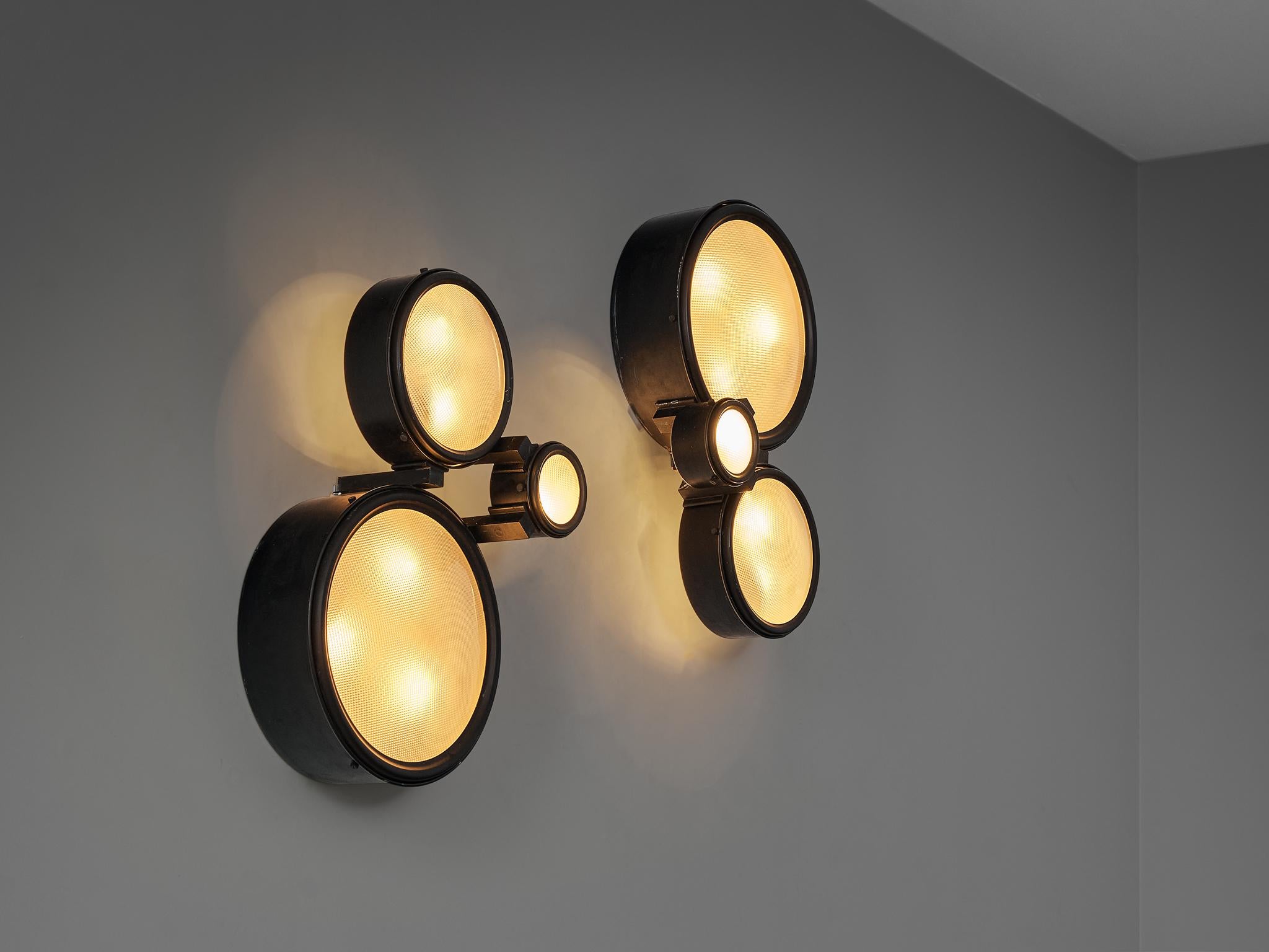 Mid-Century Modern Plafonnier ou applique murale Studio B.B.P.R. pour Arteluce en vente