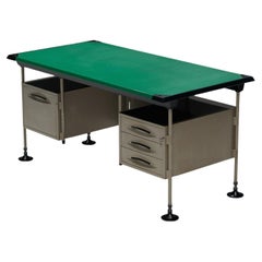 Studio BBPR for Olivetti 'Spazio' Desk in Grey Coated Steel