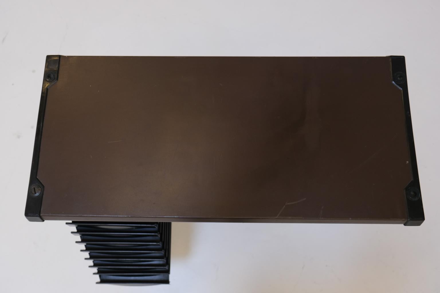 Studio BBPR für Olivetti Spazio-Schreibtisch mit mobilem Schrank und Schreibtischschreibtisch im Angebot 11