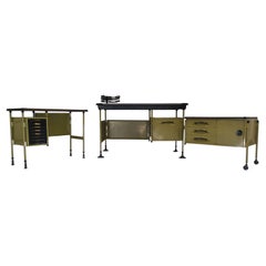 Studio BBPR for Olivetti Spazio desk with mobile cabinet and type writer desk