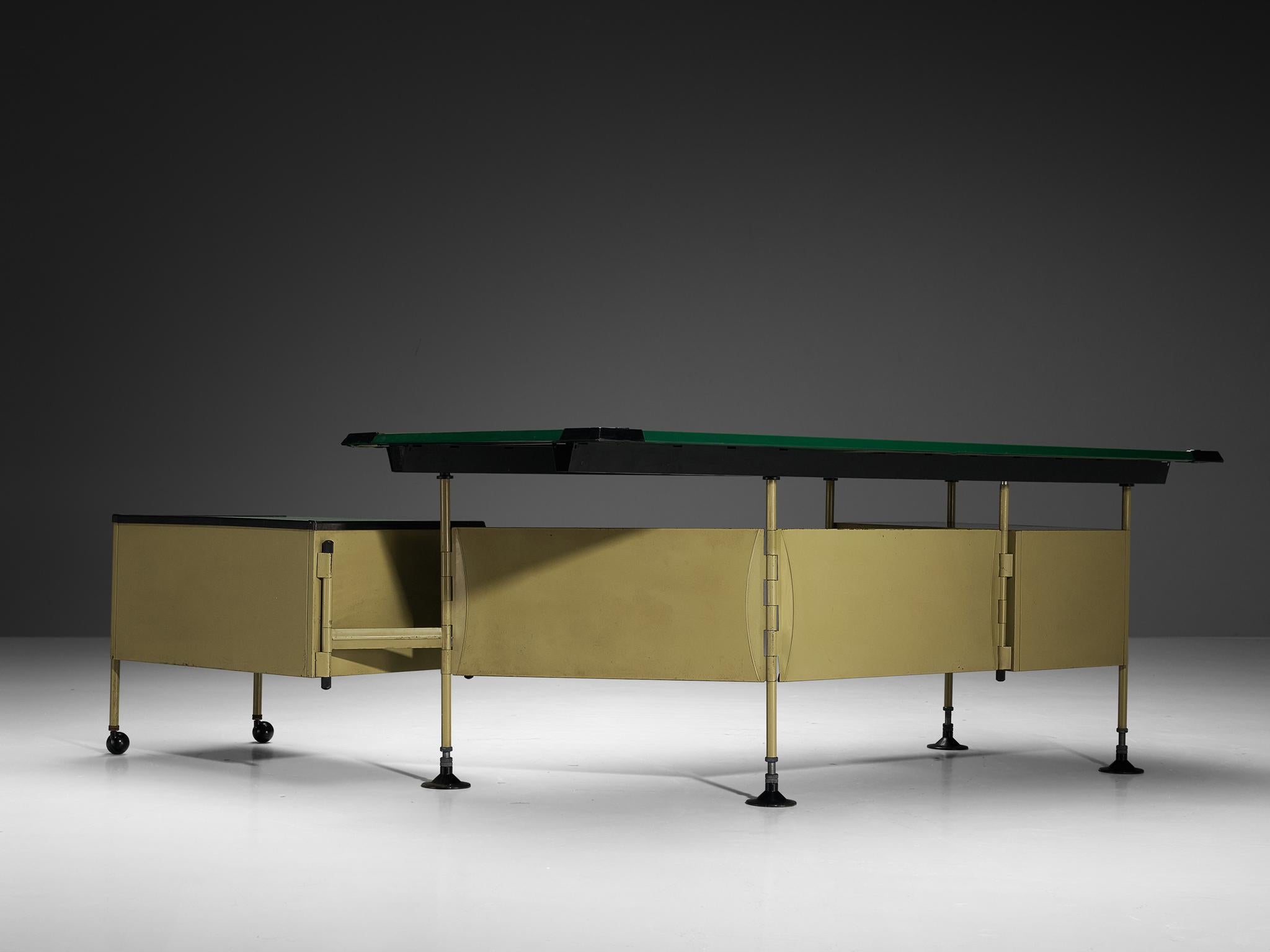 Studio BBPR für Olivetti 'Spazio' Schreibtisch mit Rückwand 3