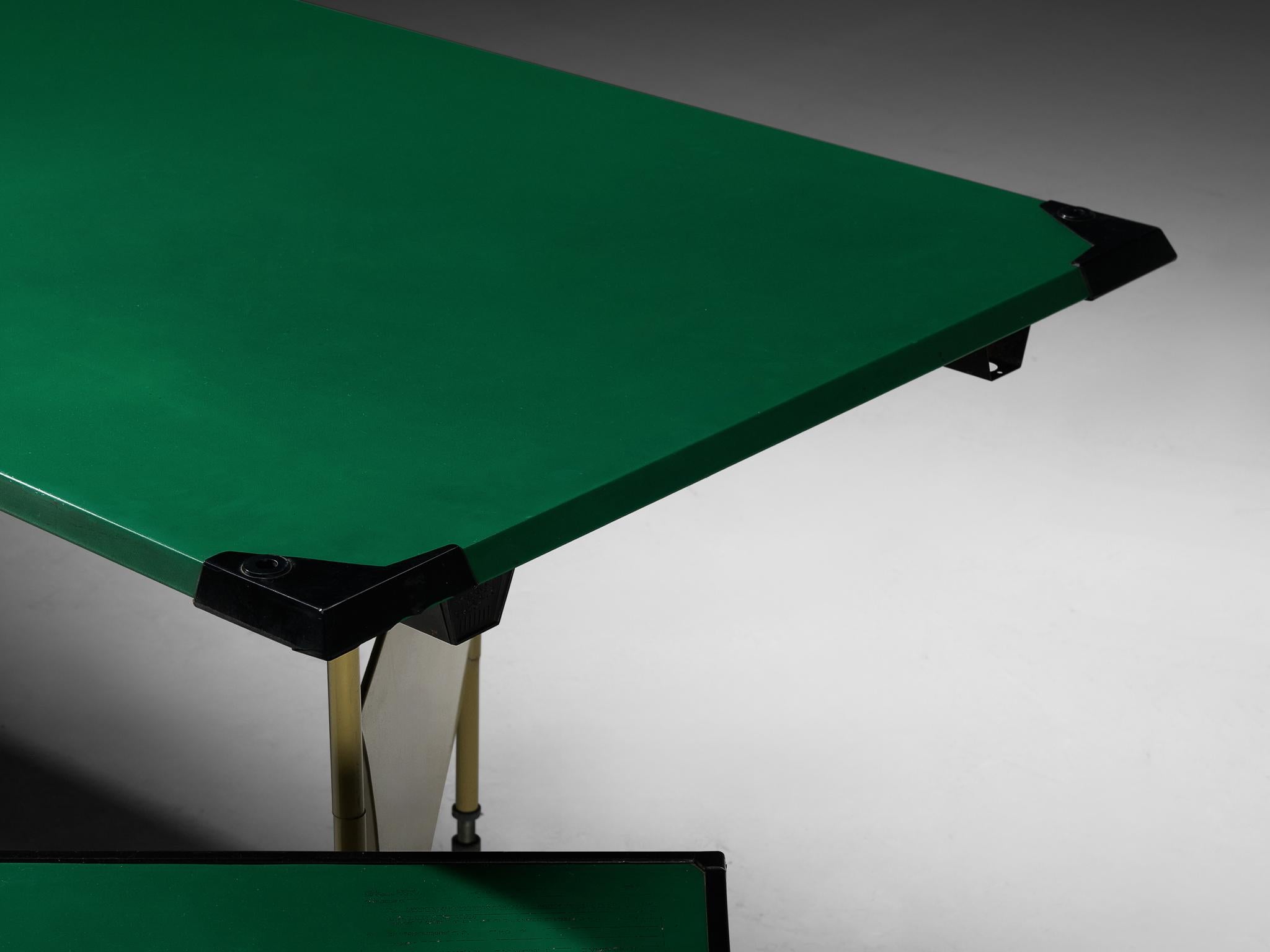 Studio BBPR für Olivetti 'Spazio' Schreibtisch mit Rückwand 1