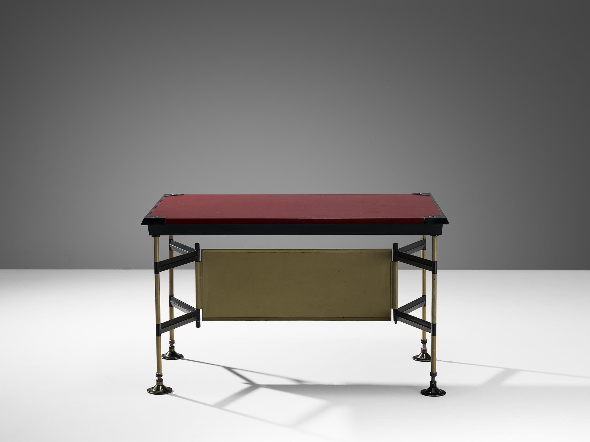 Studio BBPR for Olivetti 'Spazio' Multifunctional Table  In Good Condition For Sale In Waalwijk, NL
