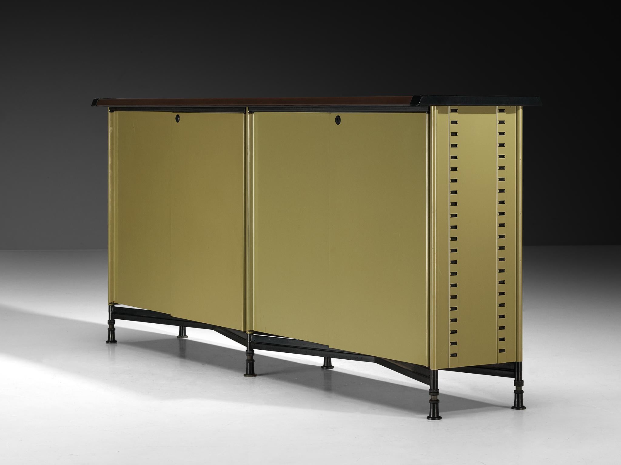 Steel Studio BBPR for Olivetti ‘Spazio’ Sideboard For Sale