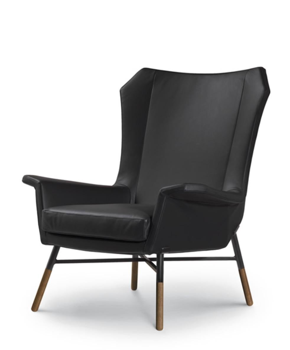 Studio B.B.P.R. Pair of 'Giulietta' Lounge Chairs in Leather for Arflex 

New, current production. Price noted is for a pair of Giulietta chairs in leather.

B.B.P.R. studio designed the armchair Giulietta with all the characteristics of arflex