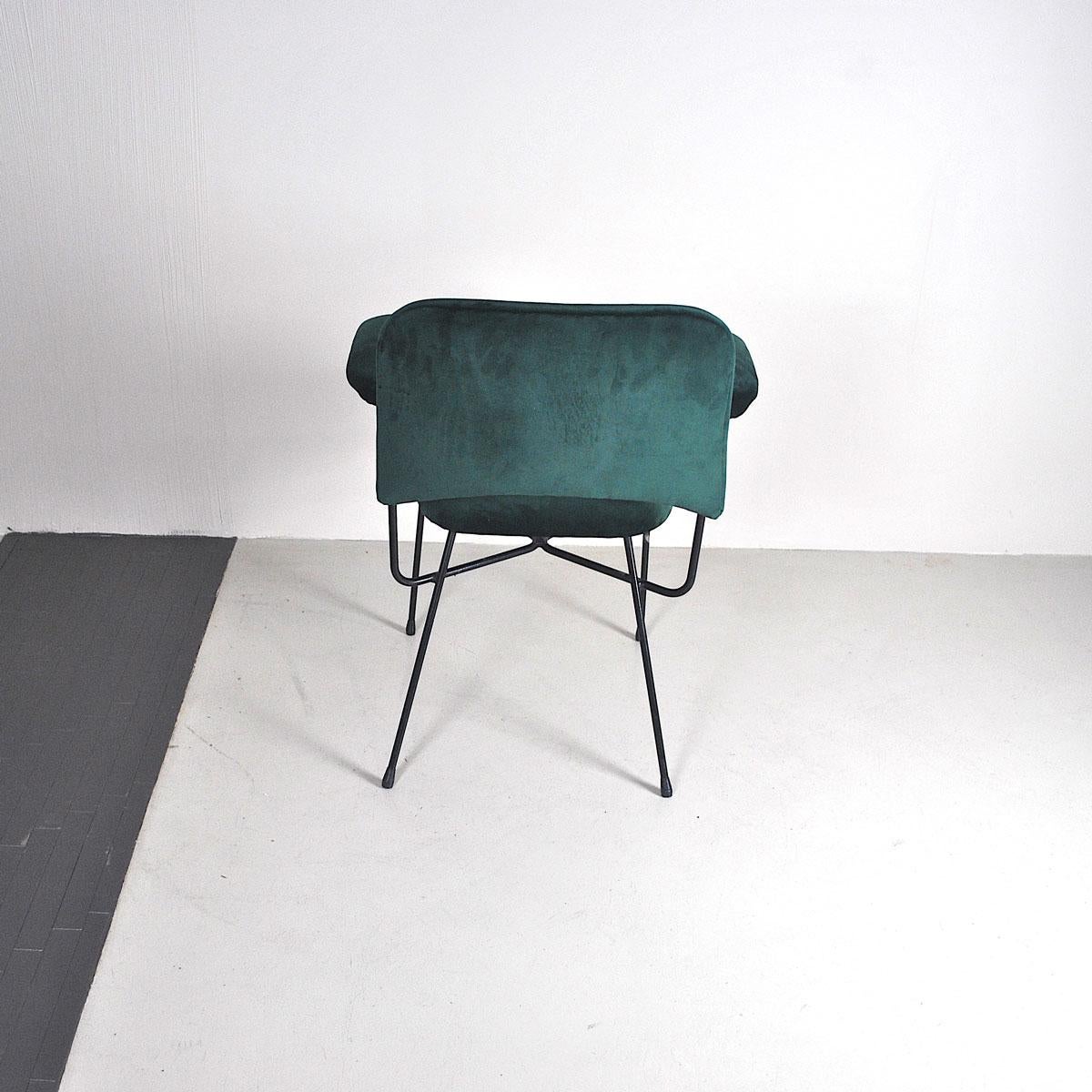Studio BBPR Set of Two Italian Chairs Urania Model 8