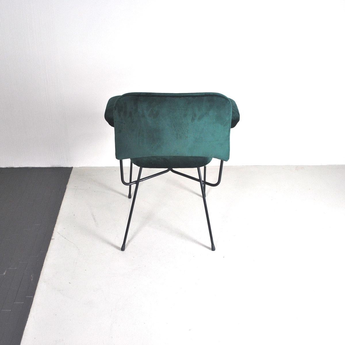 Studio BBPR Set of Two Italian Chairs Urania Model 8