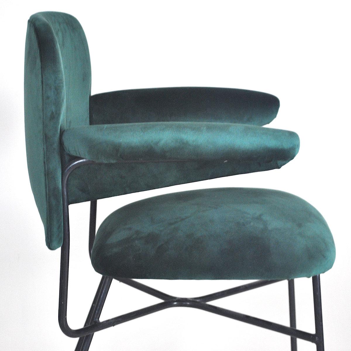 Studio BBPR Set of Two Italian Chairs Urania Model 9