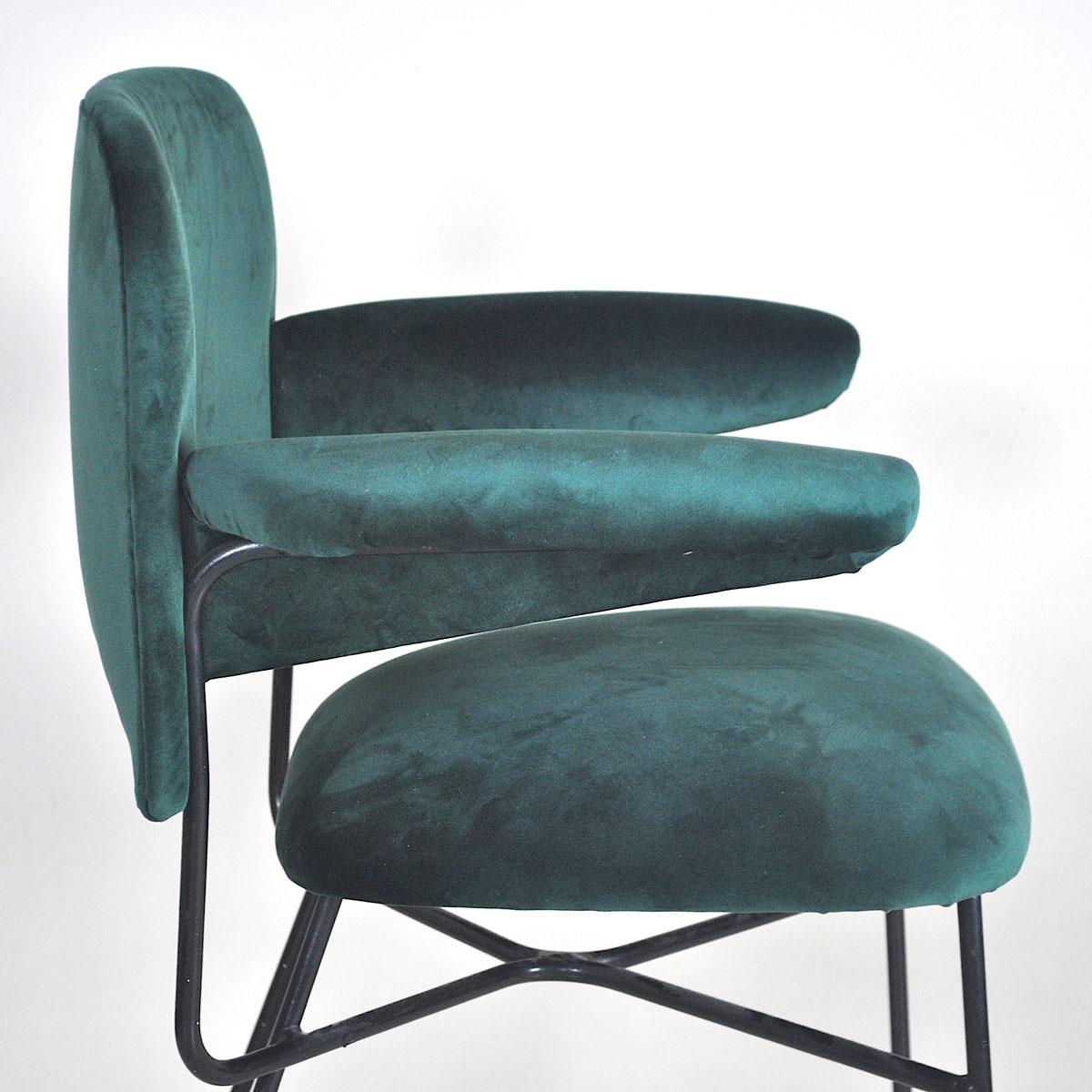 Studio BBPR Set of Two Italian Chairs Urania Model 10