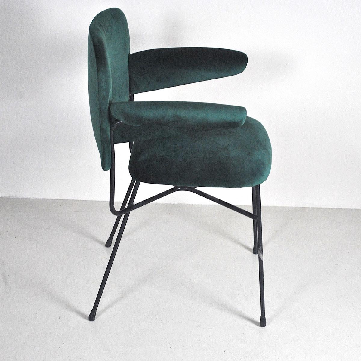 Studio BBPR Set of Two Italian Chairs Urania Model 11