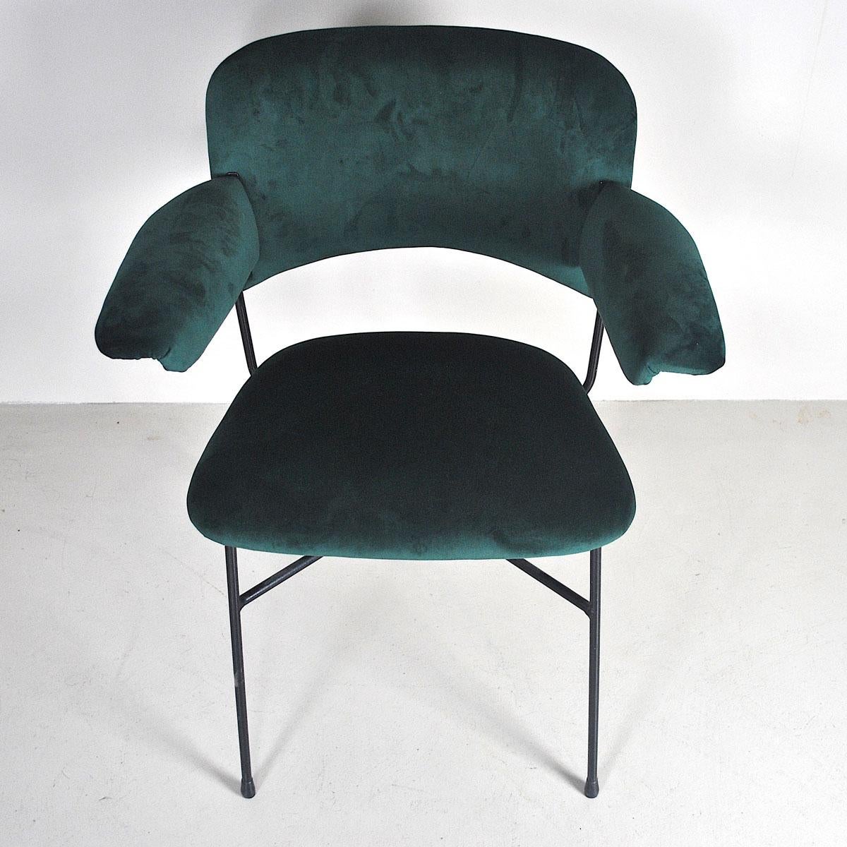 Studio BBPR Set of Two Italian Chairs Urania Model 13