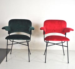 Studio BBPR Set of Two Italian Chairs Urania Model