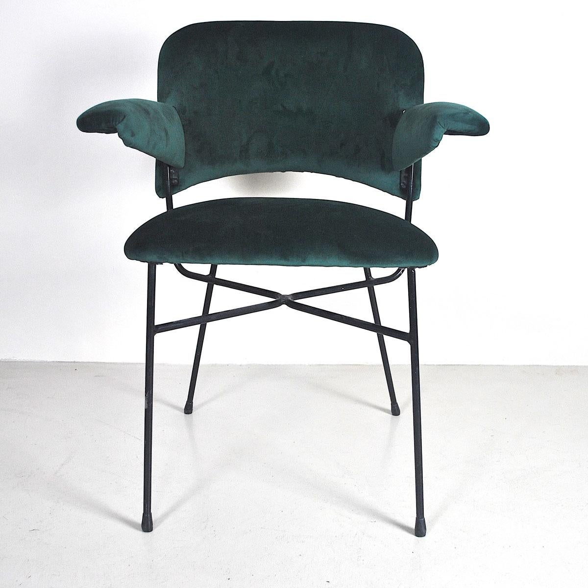 Studio BBPR Set of Two Italian Chairs Urania Model 14