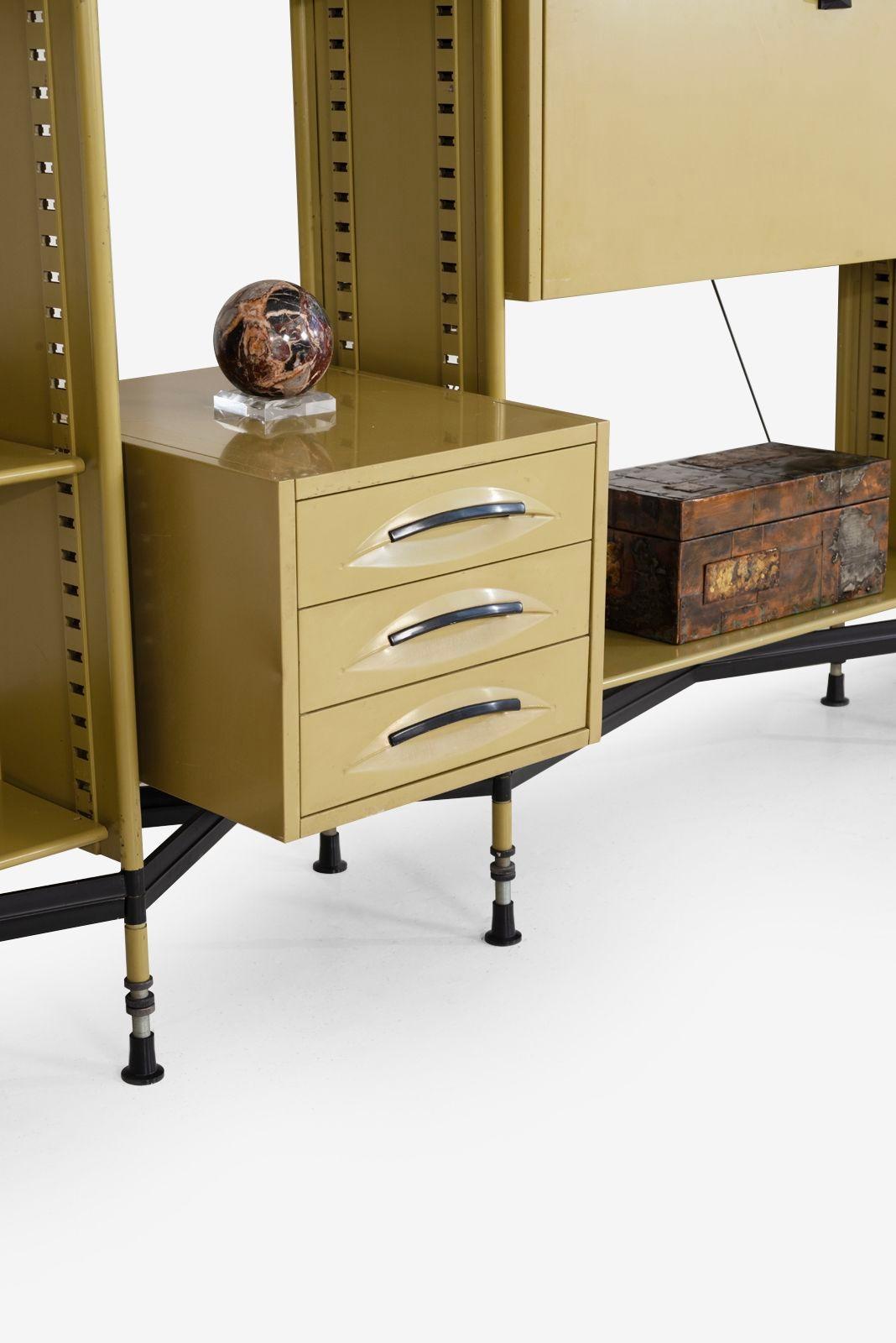 Studio BBPR - Pensile in Greene & Greene e Nero 1960 in vendita 5