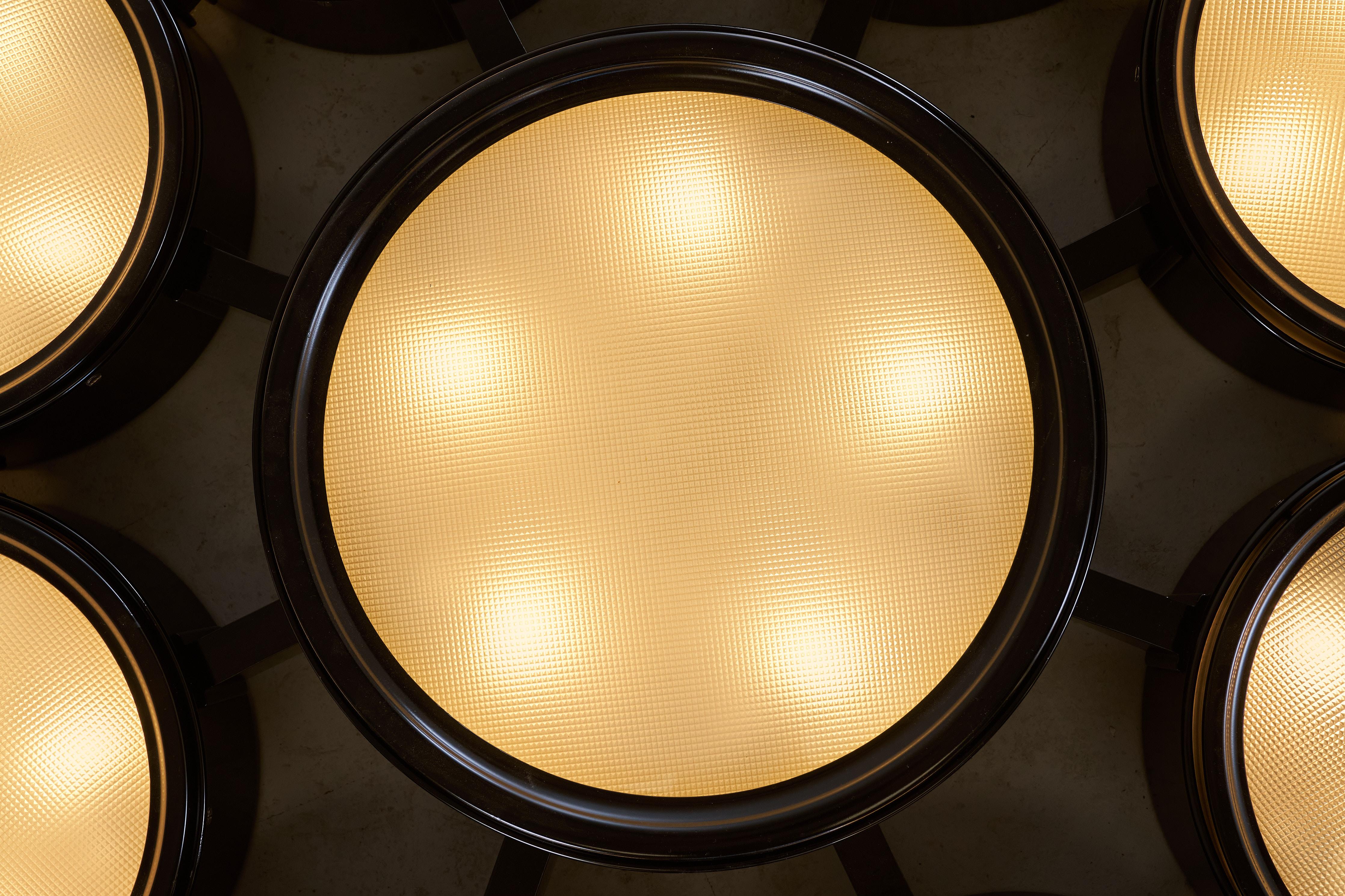 Studio B.B.R.P 2045/d Lámpara de techo para Arteluce, Italia, 1962 en venta 6