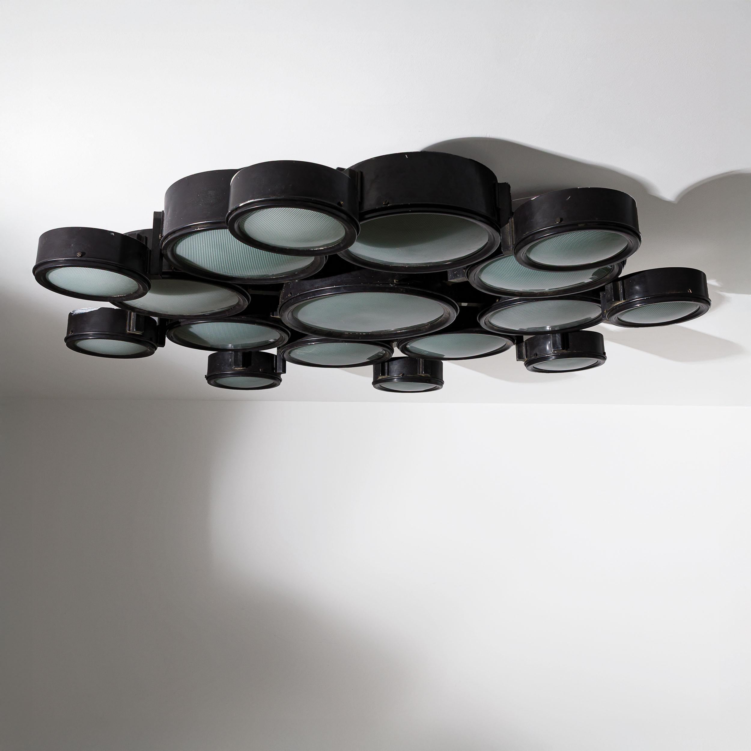 Italian Studio B.B.R.P 2045/d Ceiling Light for Arteluce, Italy, 1962 For Sale