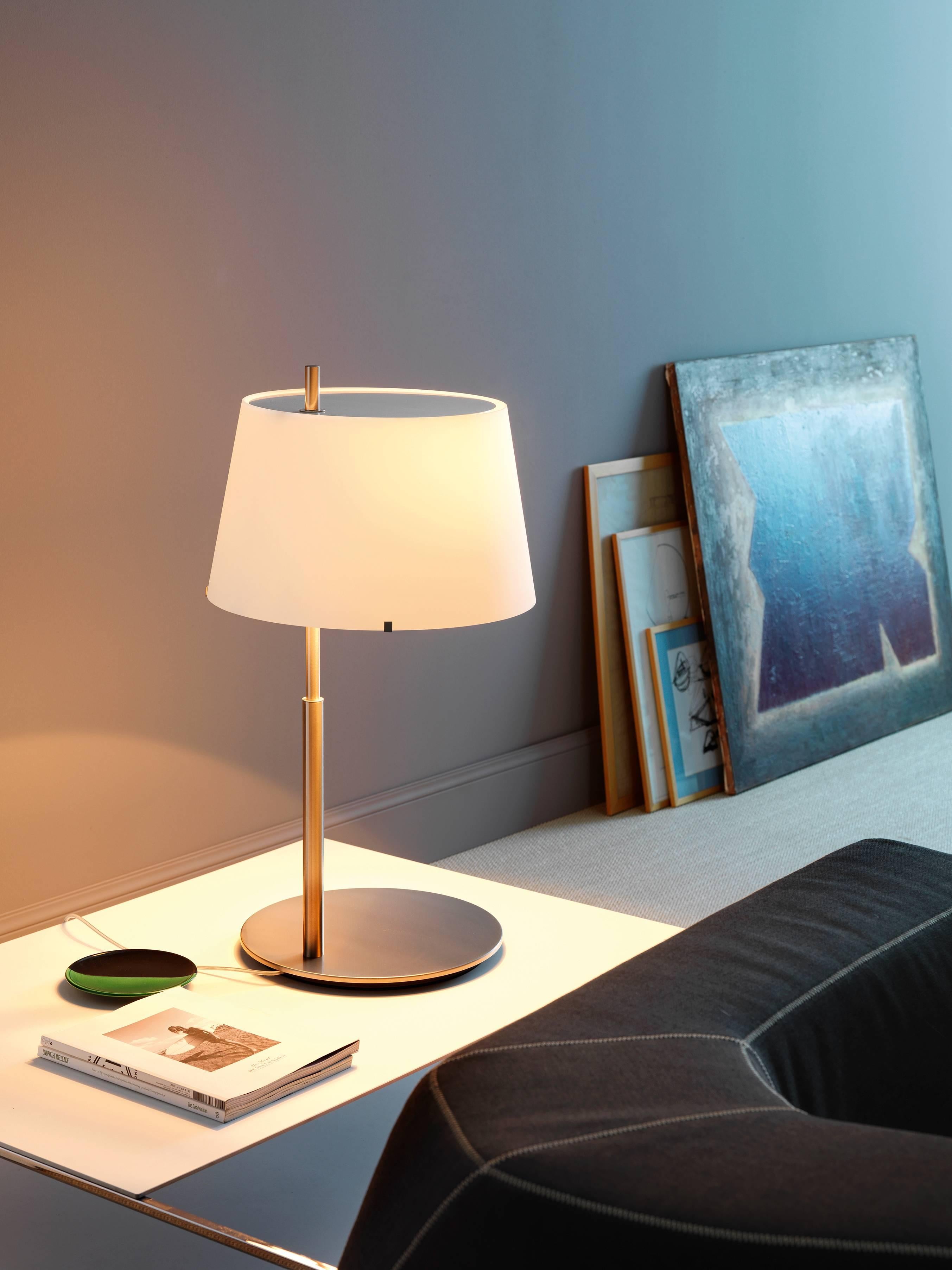 Modern Studio Beretta Fontana Arte Passion Table Lamp in Glass and Metal, Designed 2004 For Sale