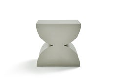 Studio Brancusi II Sculptural Side Table Matte Steel Customizable