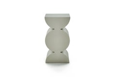 Studio Brancusi XI Sculptural Side Table Matte Steel Customizable