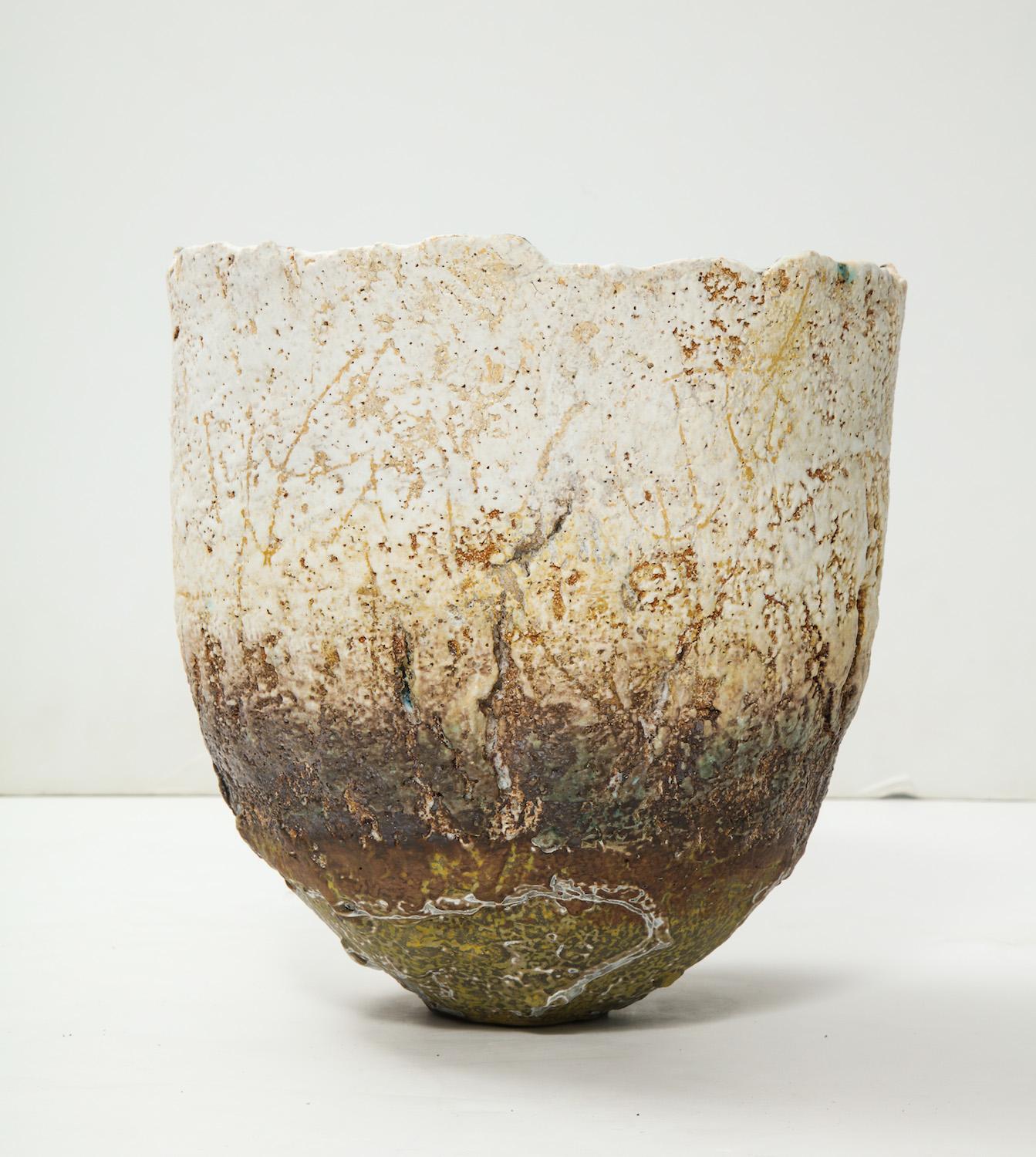 Modern Studio-Built Ceramic Vessel by Rachel Wood
