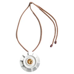 Studio C Citrine and Aluminium Necklace