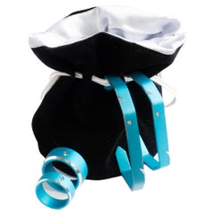 Studio C Spinels and Blue Aluminium Rings and their Bracelets