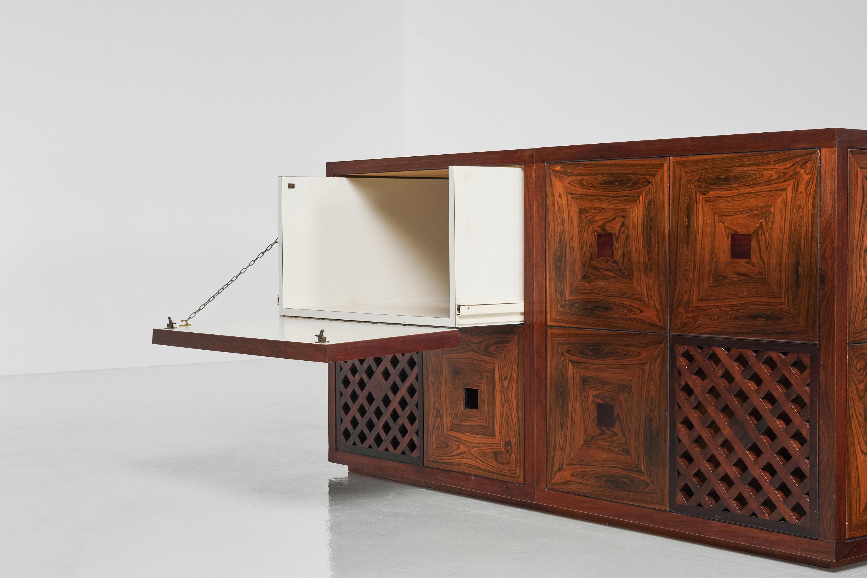 Studio Cassina Unique Counter Cabinet Italy 1960 For Sale 1