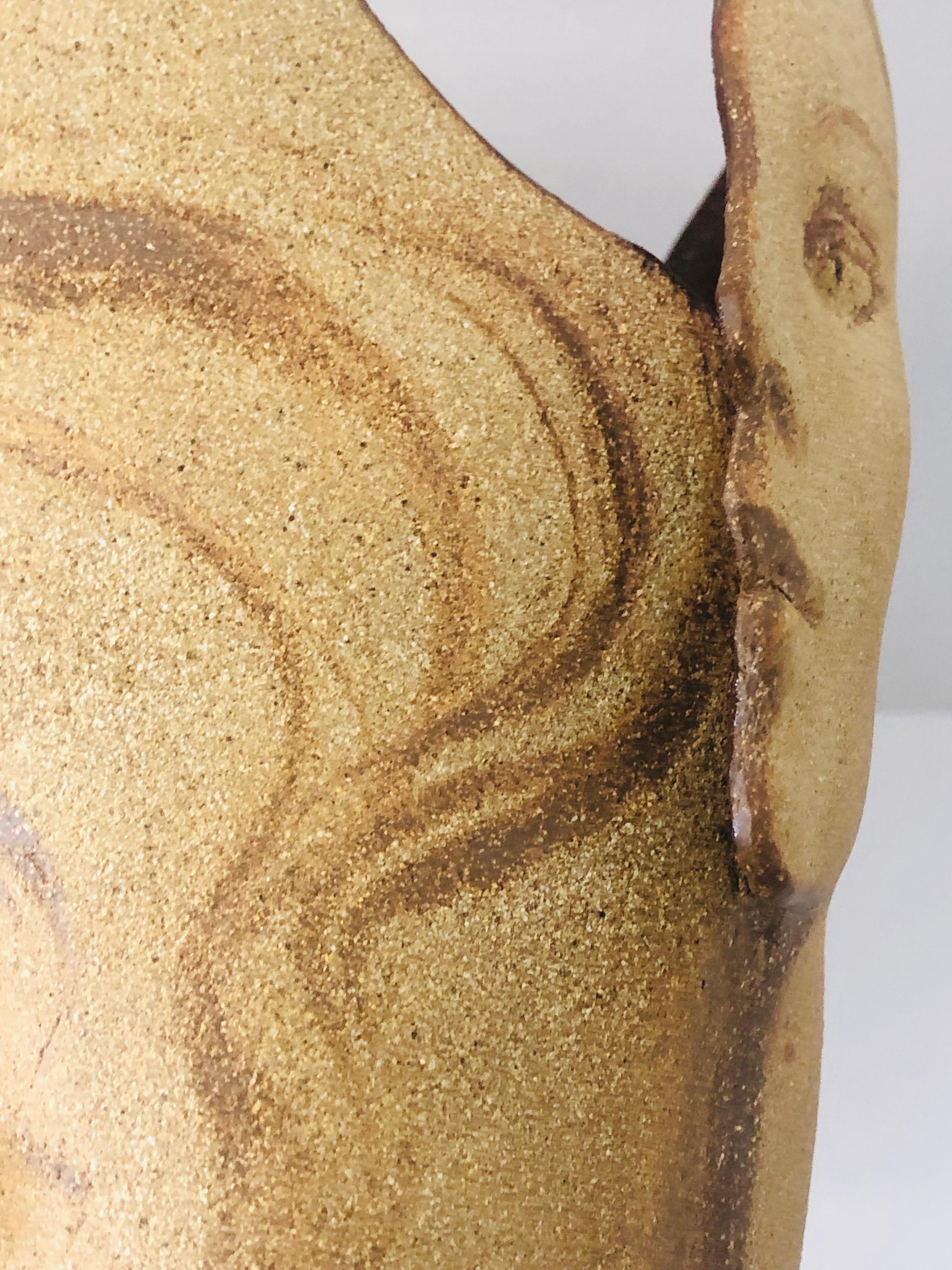 Studio Ceramic 3 Graces Vessel Vase Sculpture Container 1
