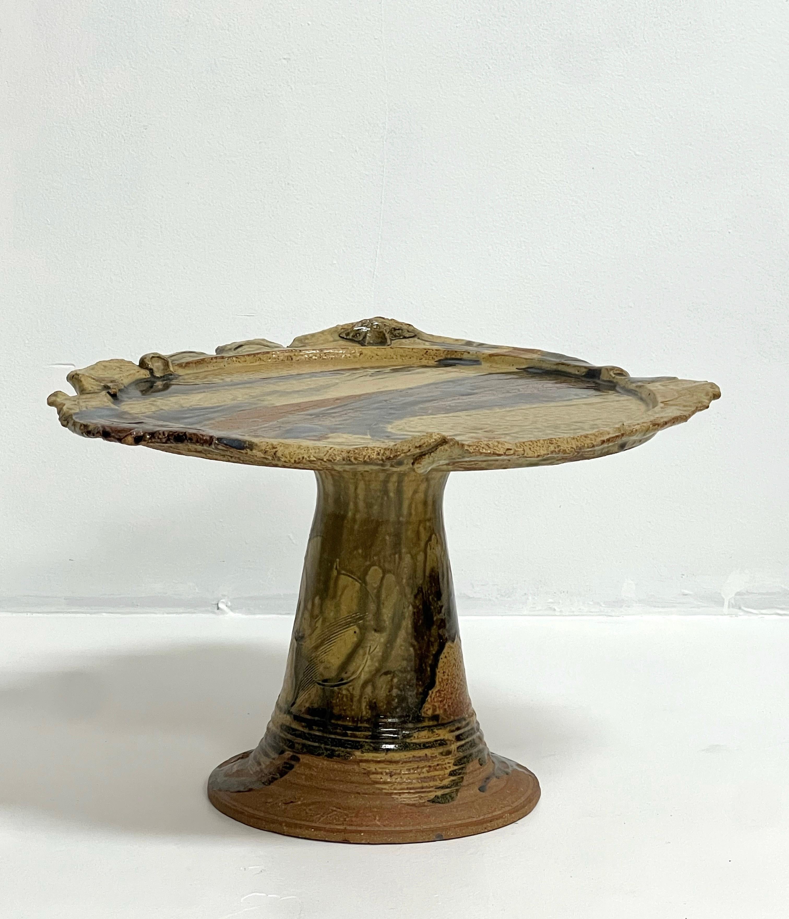 Table d'appoint en céramique de Studio Pottery Art Excellent état - En vente à Miami, FL