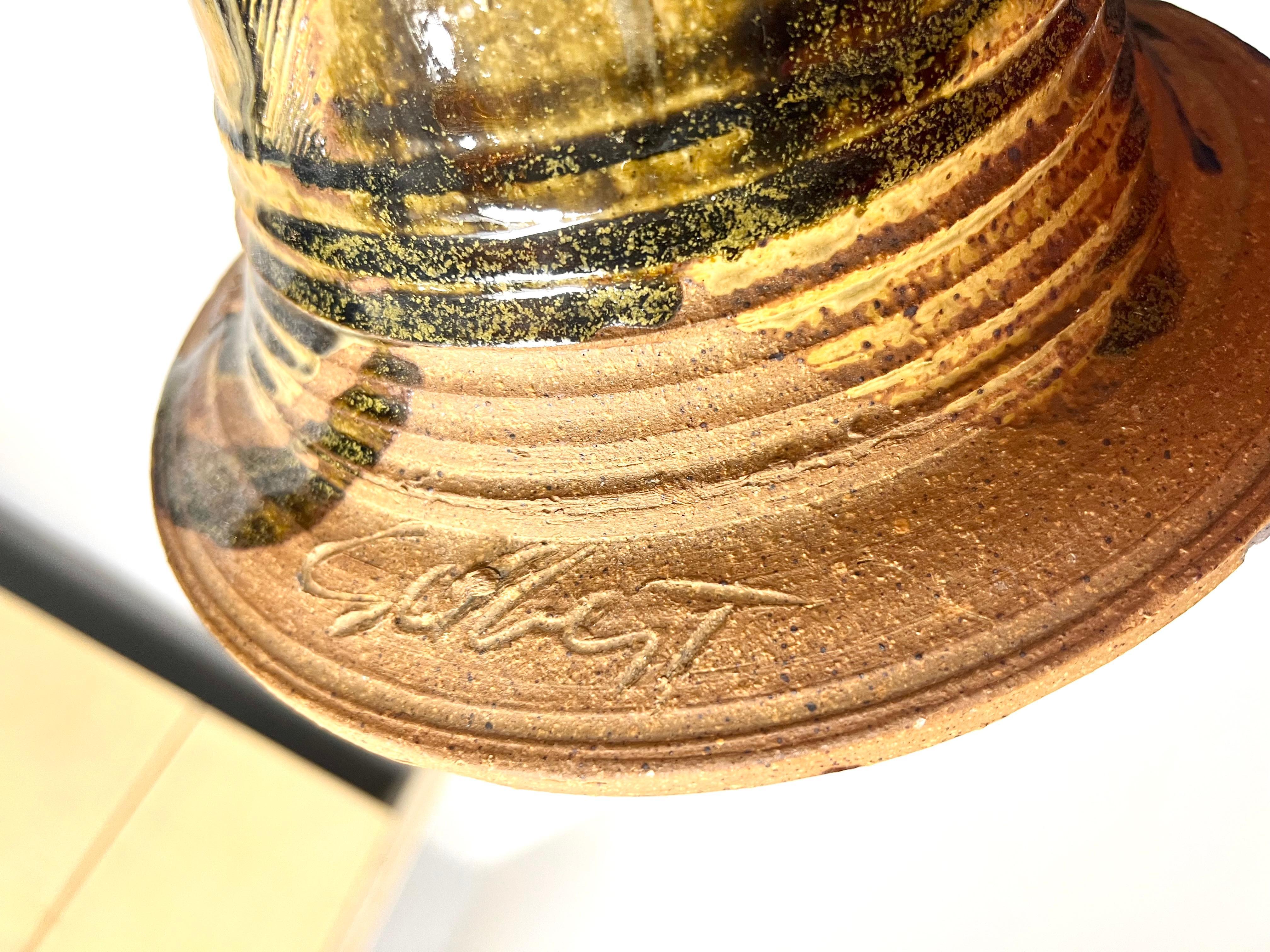 Table d'appoint en céramique de Studio Pottery Art en vente 1