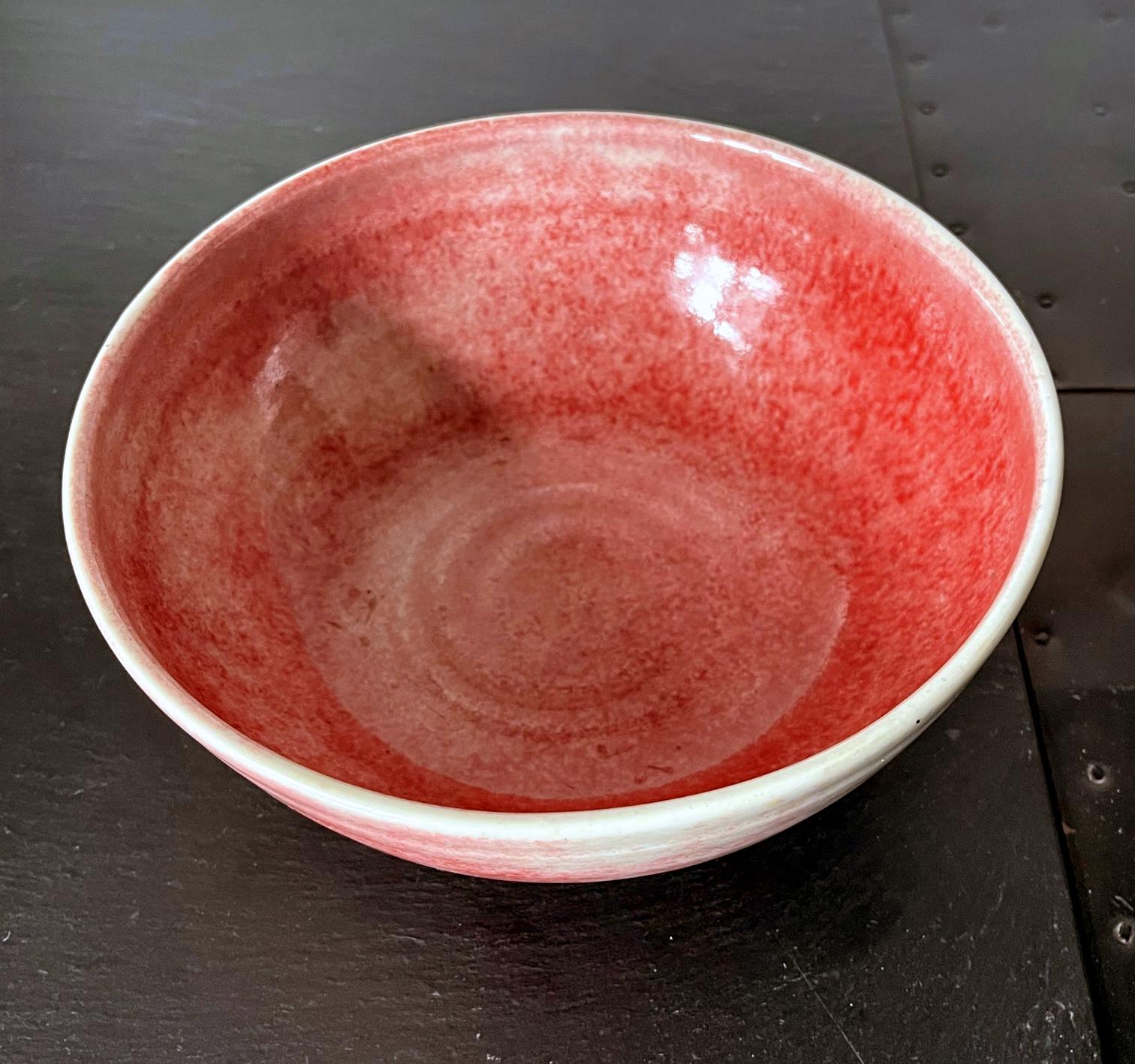 Early Studio Ceramic Bowl by Brother Thomas Bezanson In Good Condition For Sale In Atlanta, GA