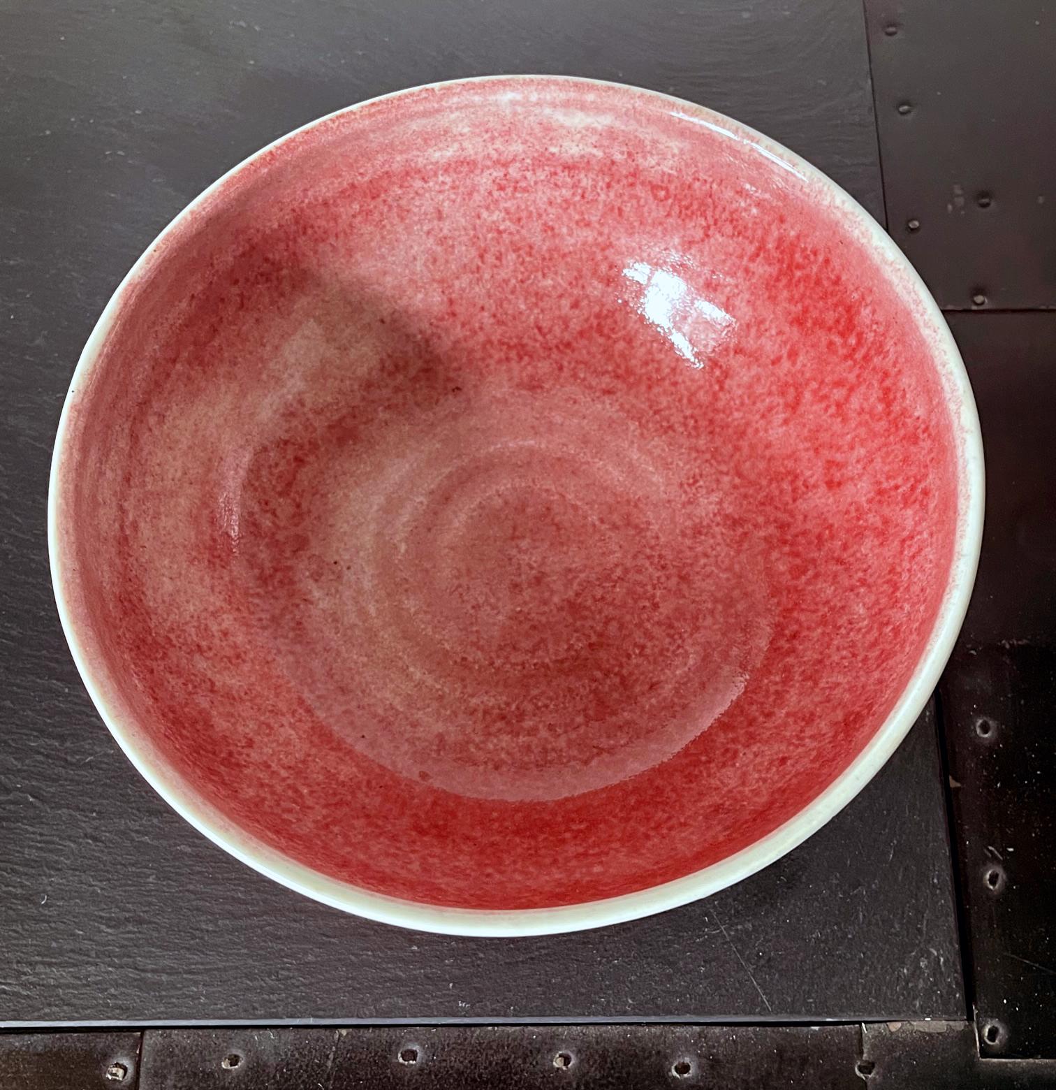 Mid-20th Century Early Studio Ceramic Bowl by Brother Thomas Bezanson For Sale