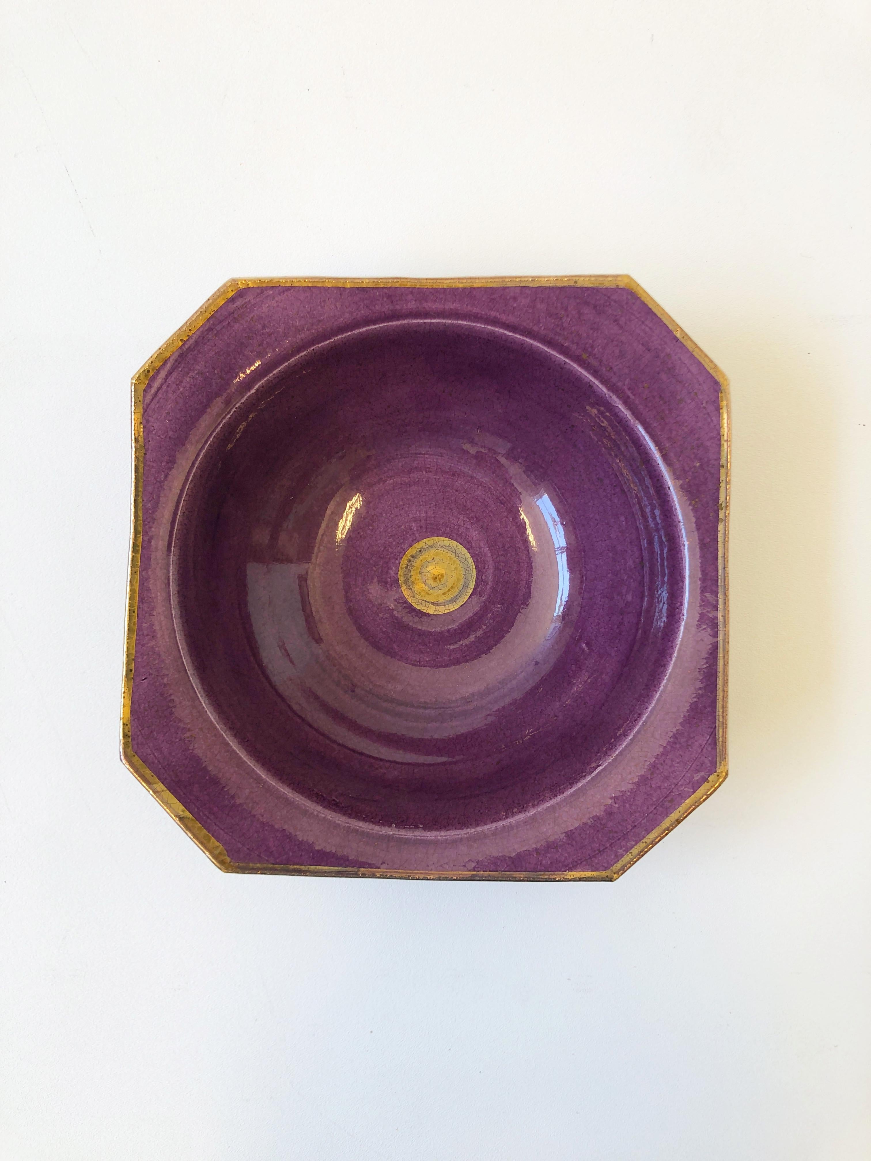 Glazed Studio Ceramic Bowl by Gary McCloy for Steve Chase  For Sale