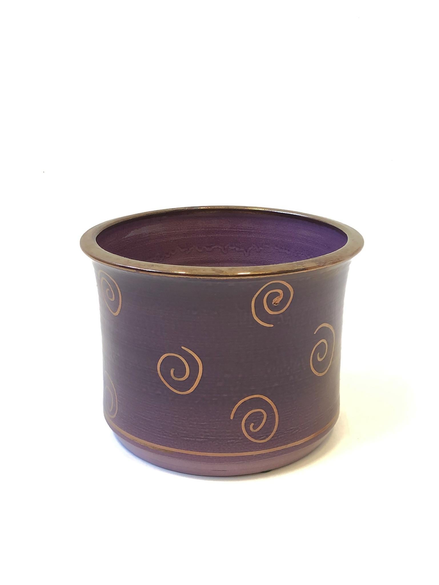 Americano Cachepot in ceramica Studio A di Gary McCloy per Steve Chase in vendita