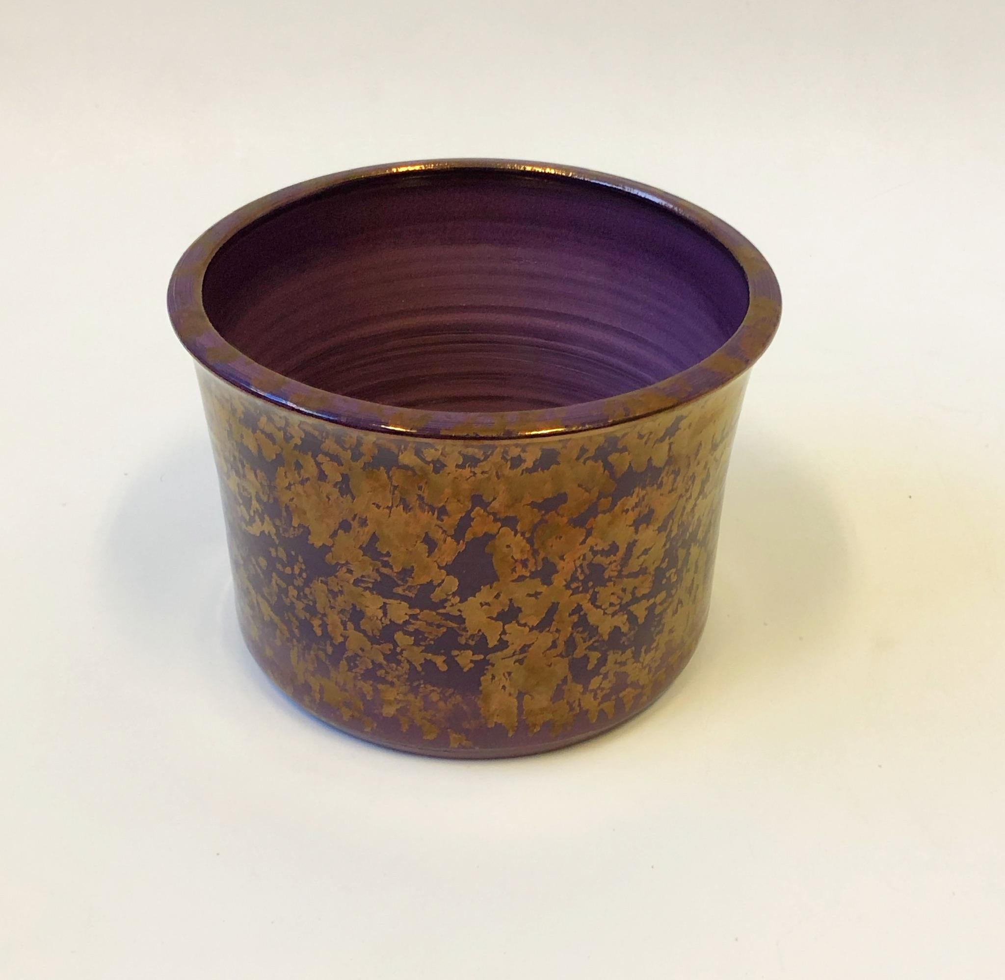 American Studio Ceramic Cachepot by Gary McCloy for Steve Chase For Sale
