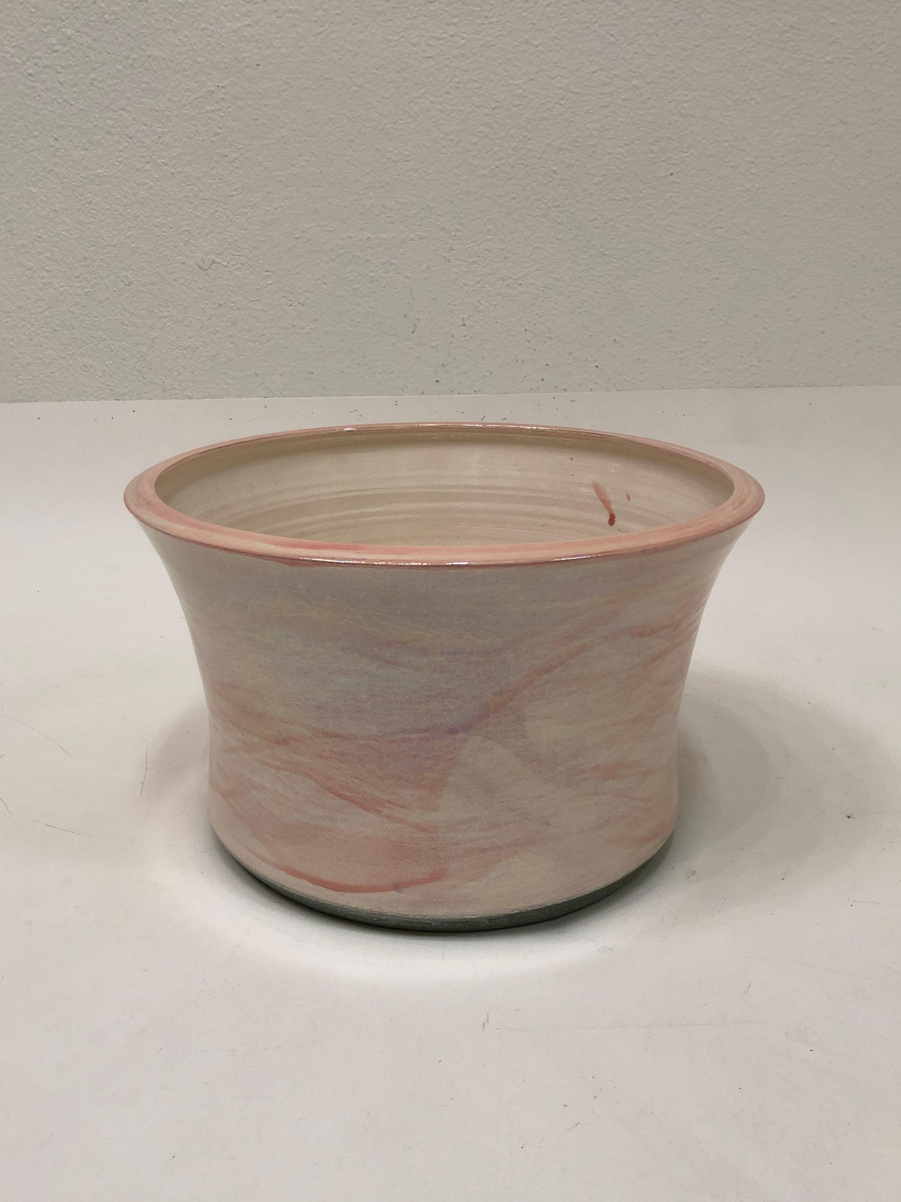 Modern Studio Ceramic Cachepot Planter by Gary McCloy for Steve Chase For Sale
