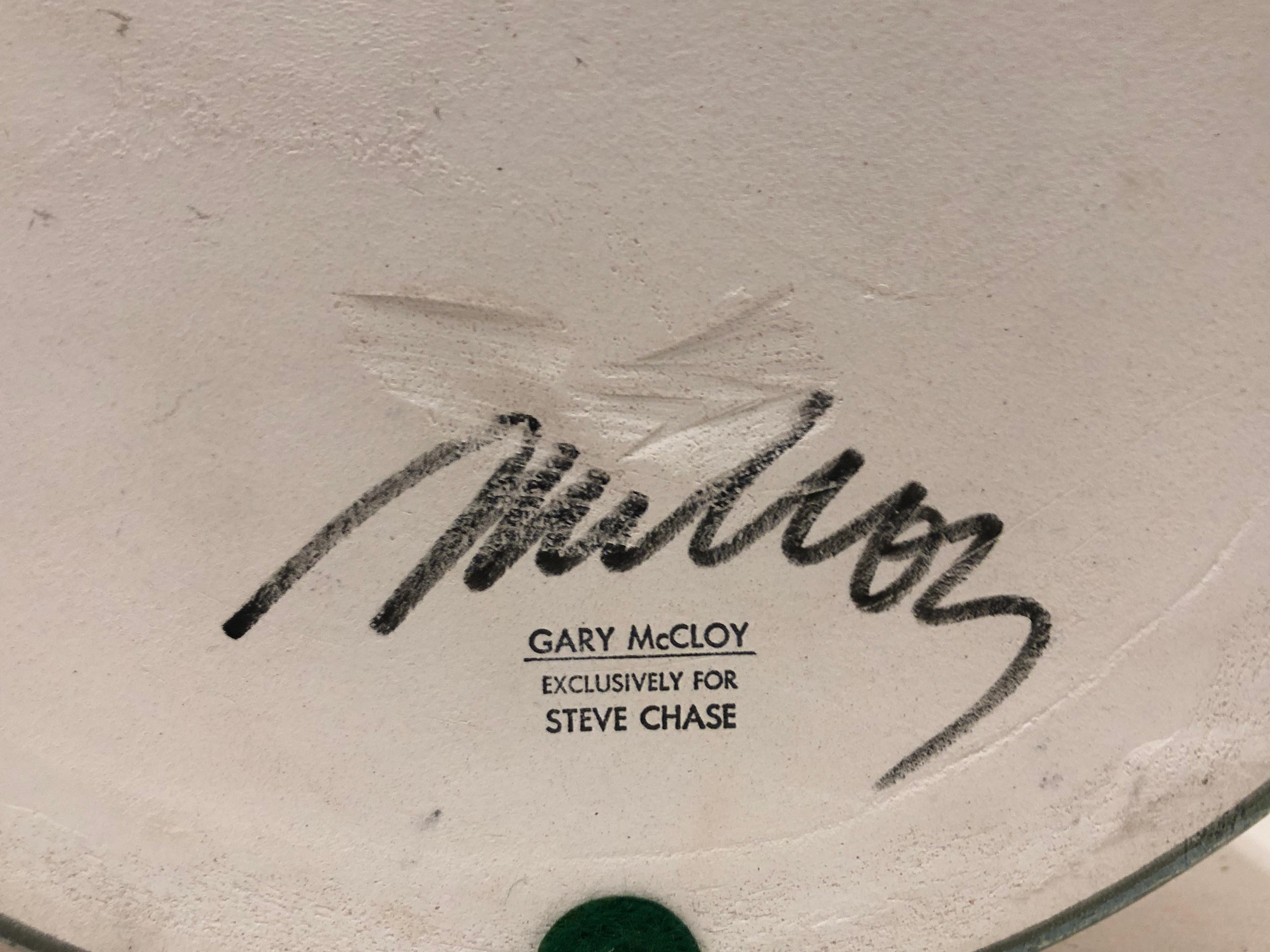 Américain Cache-pot jardinière en céramique Studio de Gary McCloy pour Steve Chase en vente