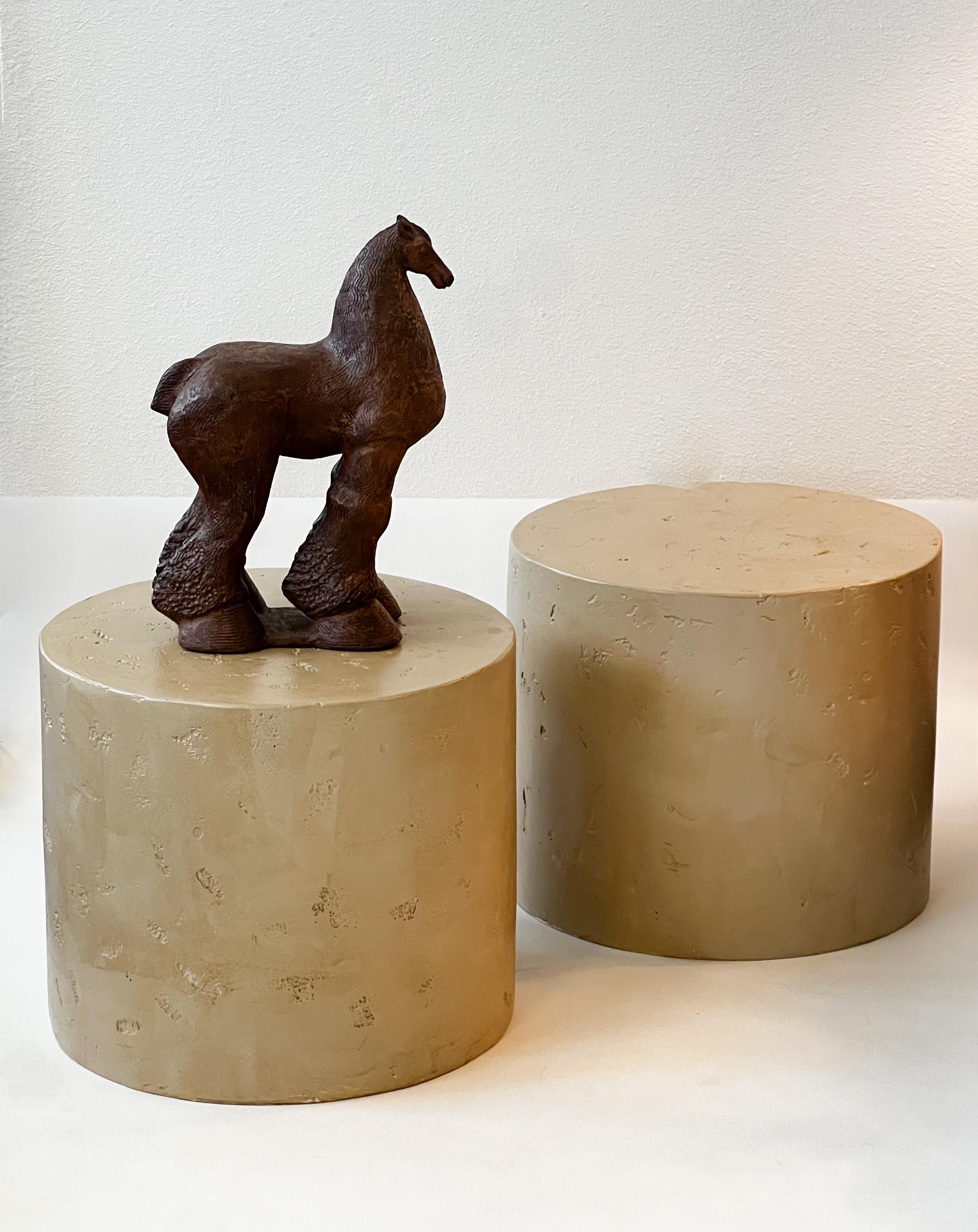 Escultura de cerámica de estudio Caballo Karin Swildens en venta 2