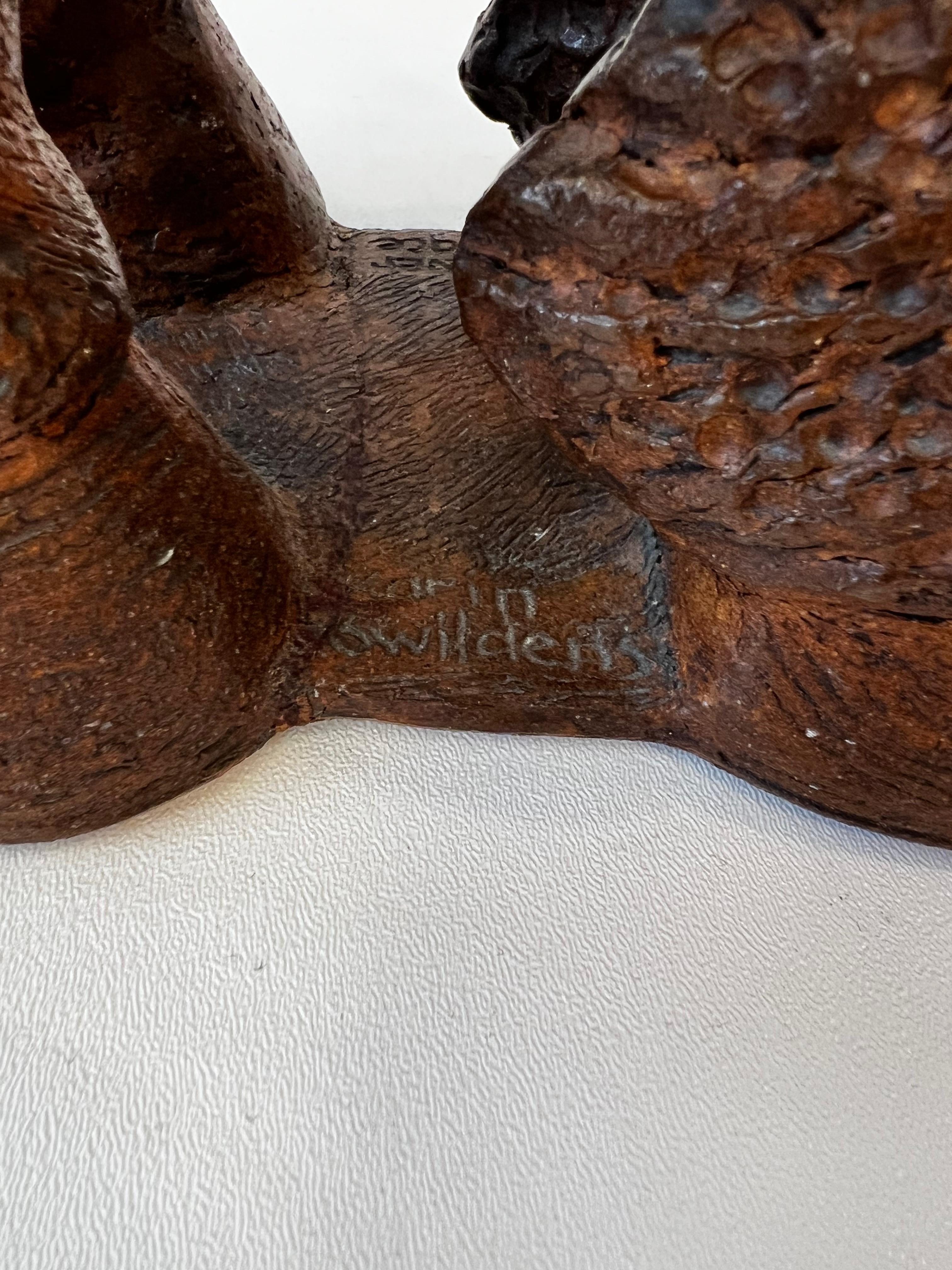 Escultura de cerámica de estudio Caballo Karin Swildens finales del siglo XX en venta