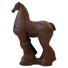 Escultura de cerámica de estudio Caballo Karin Swildens