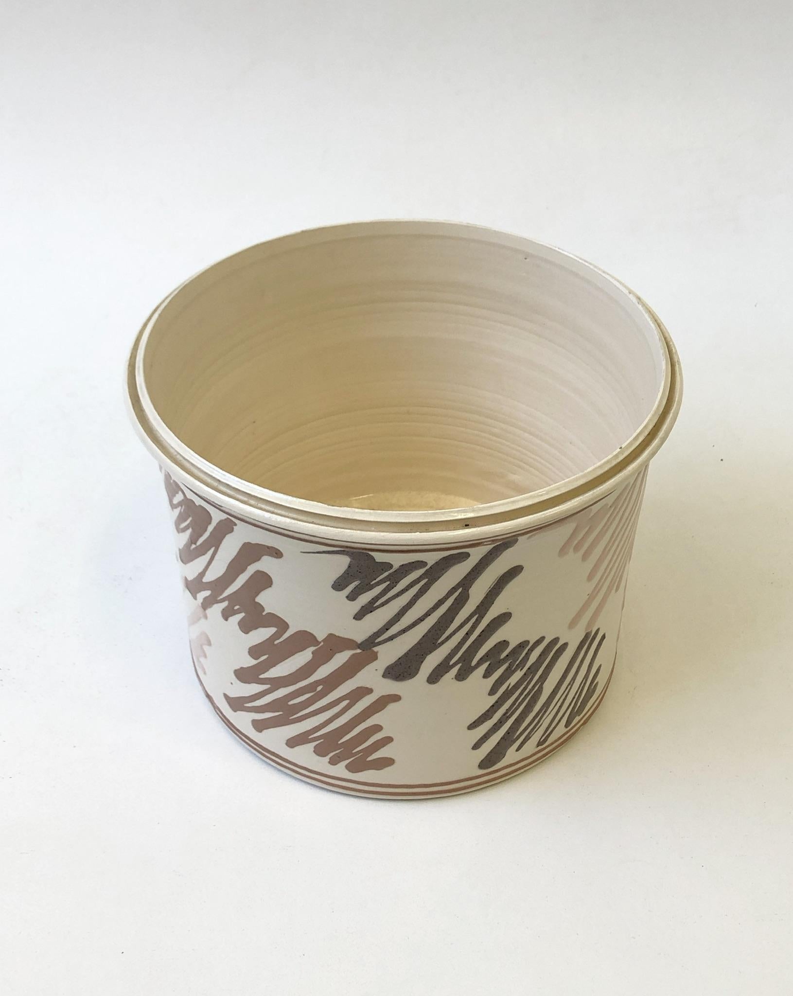 Modern Studio Ceramic Planter by Roy Hamilton for Steve Chase