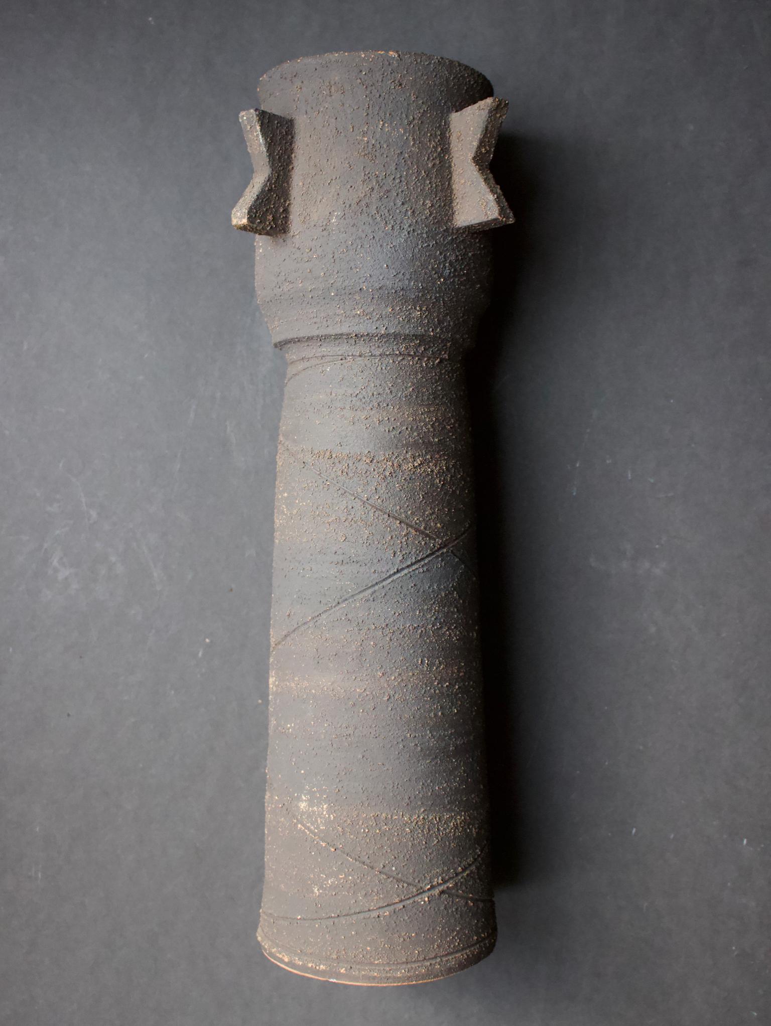 20th Century Studio Ceramic Sculpture or Vessel by Clive Brooker, England, 1960s