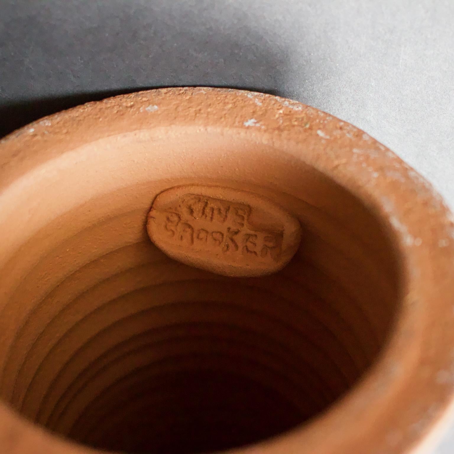 Studio Ceramic Sculpture or Vessel by Clive Brooker, England, 1960s 2