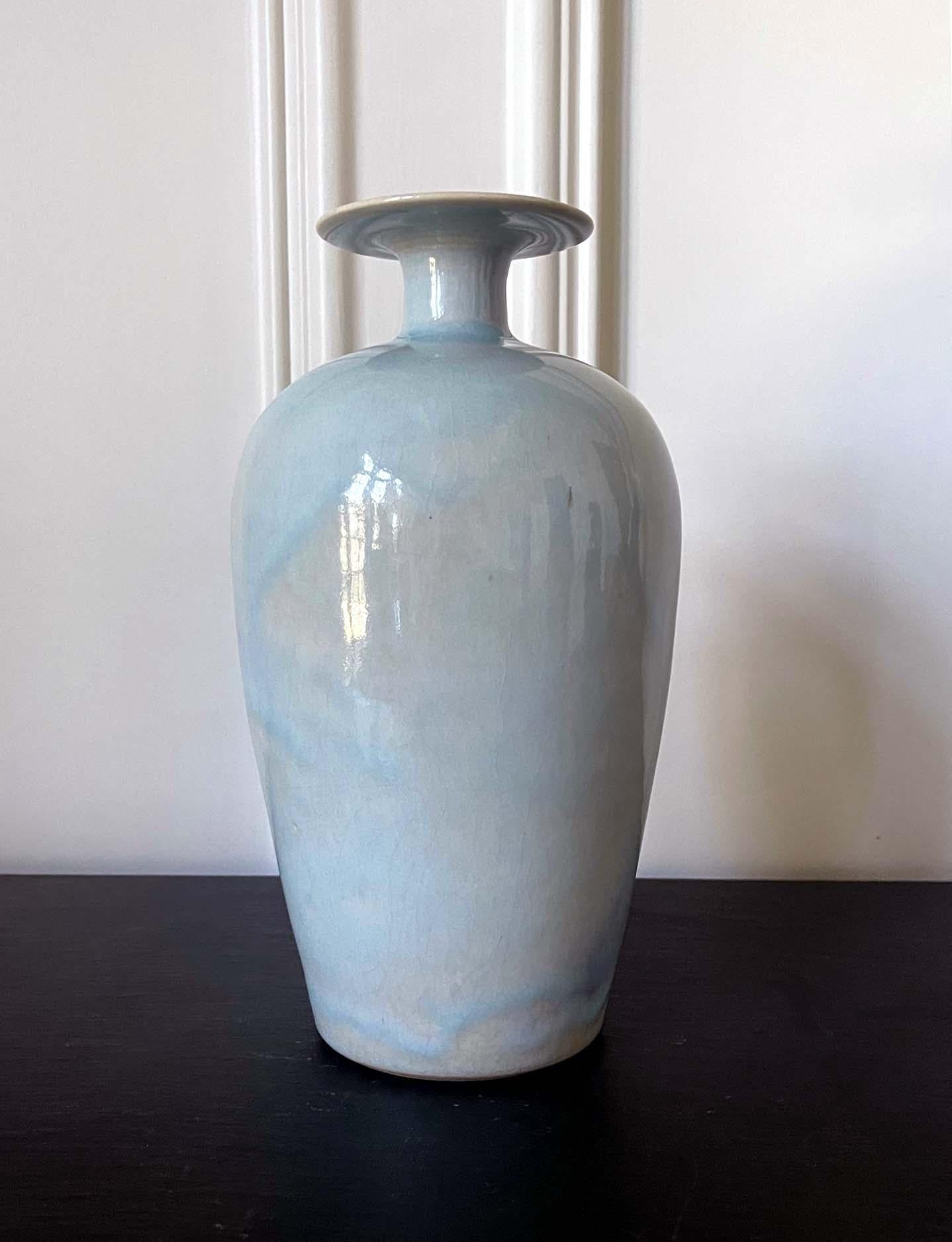 American Craftsman Studio Ceramic Vase Brother Thomas Bezanson For Sale