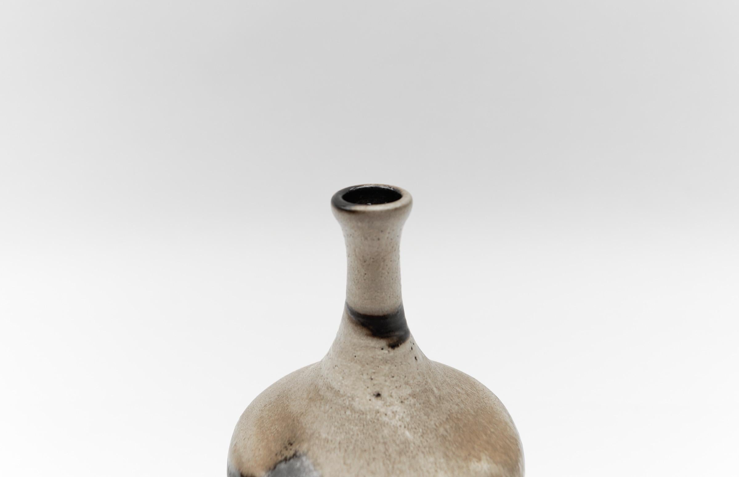 Mid-20th Century Studio Ceramic Vase by Elly Kuch for Wilhelm & Elly KUCH, 1960s, Germany For Sale