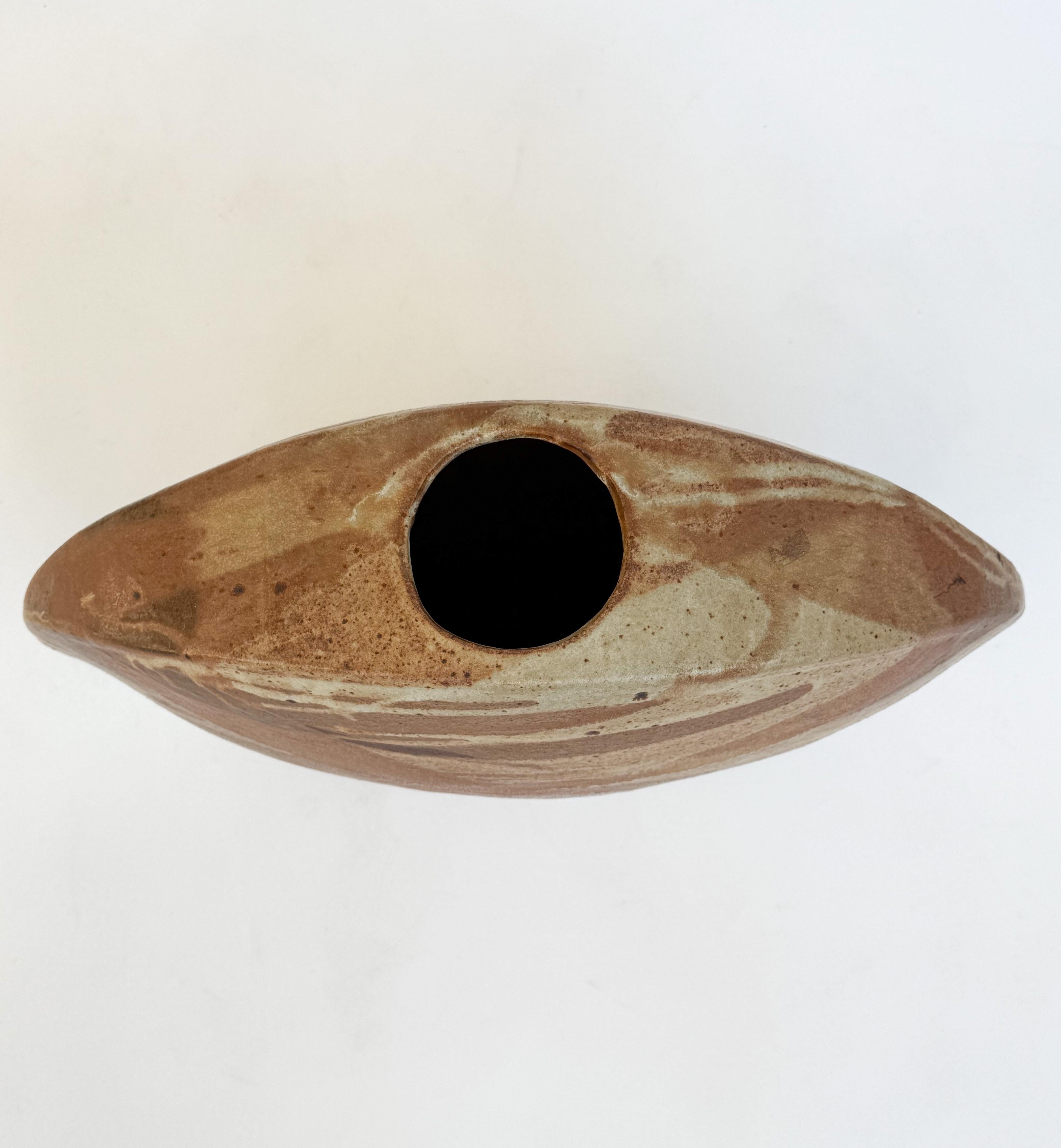 Américain Vase en céramique de Studio par Hammer en vente