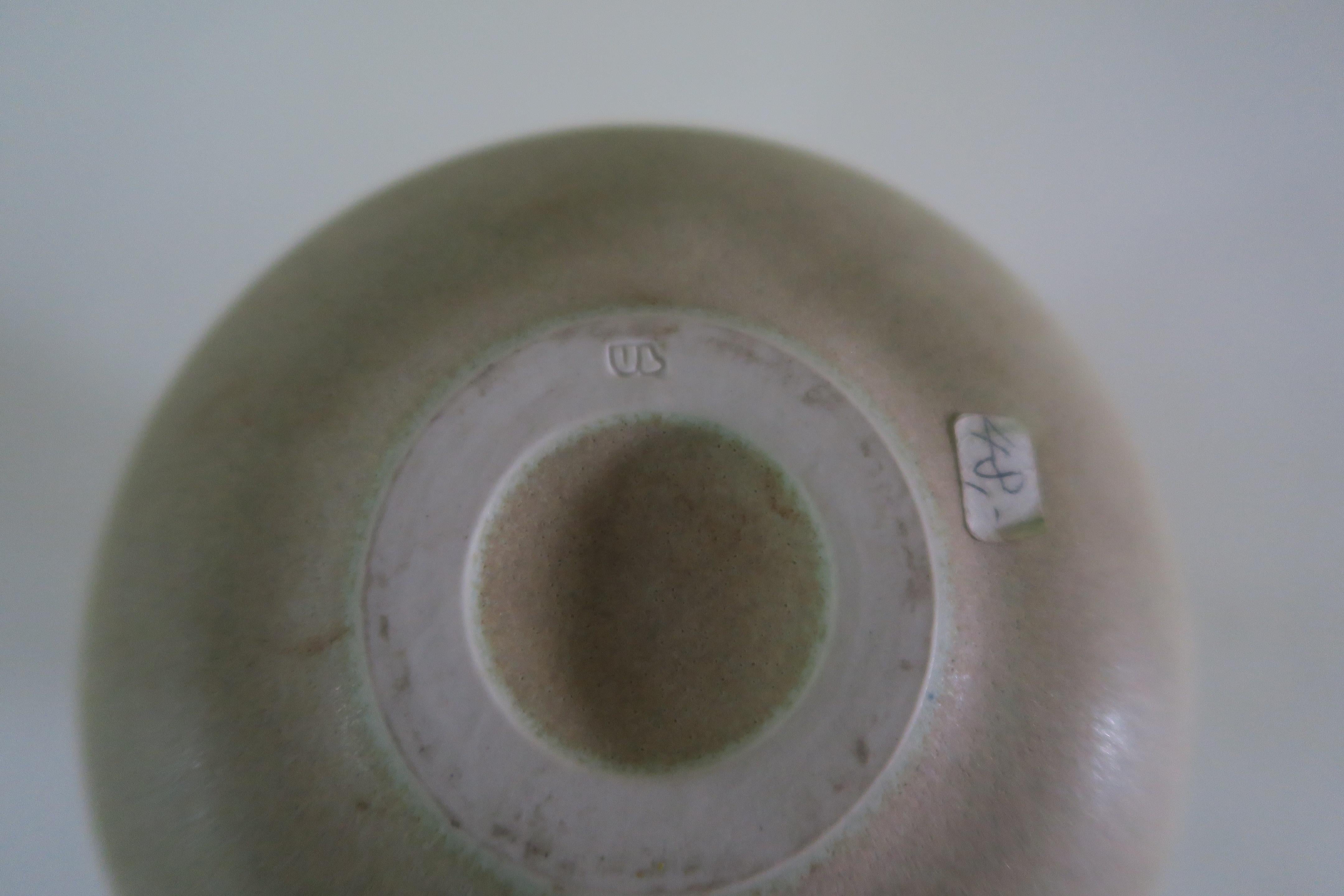 Fine XX secolo Vaso in ceramica Studio A di Uwe Lerch in vendita