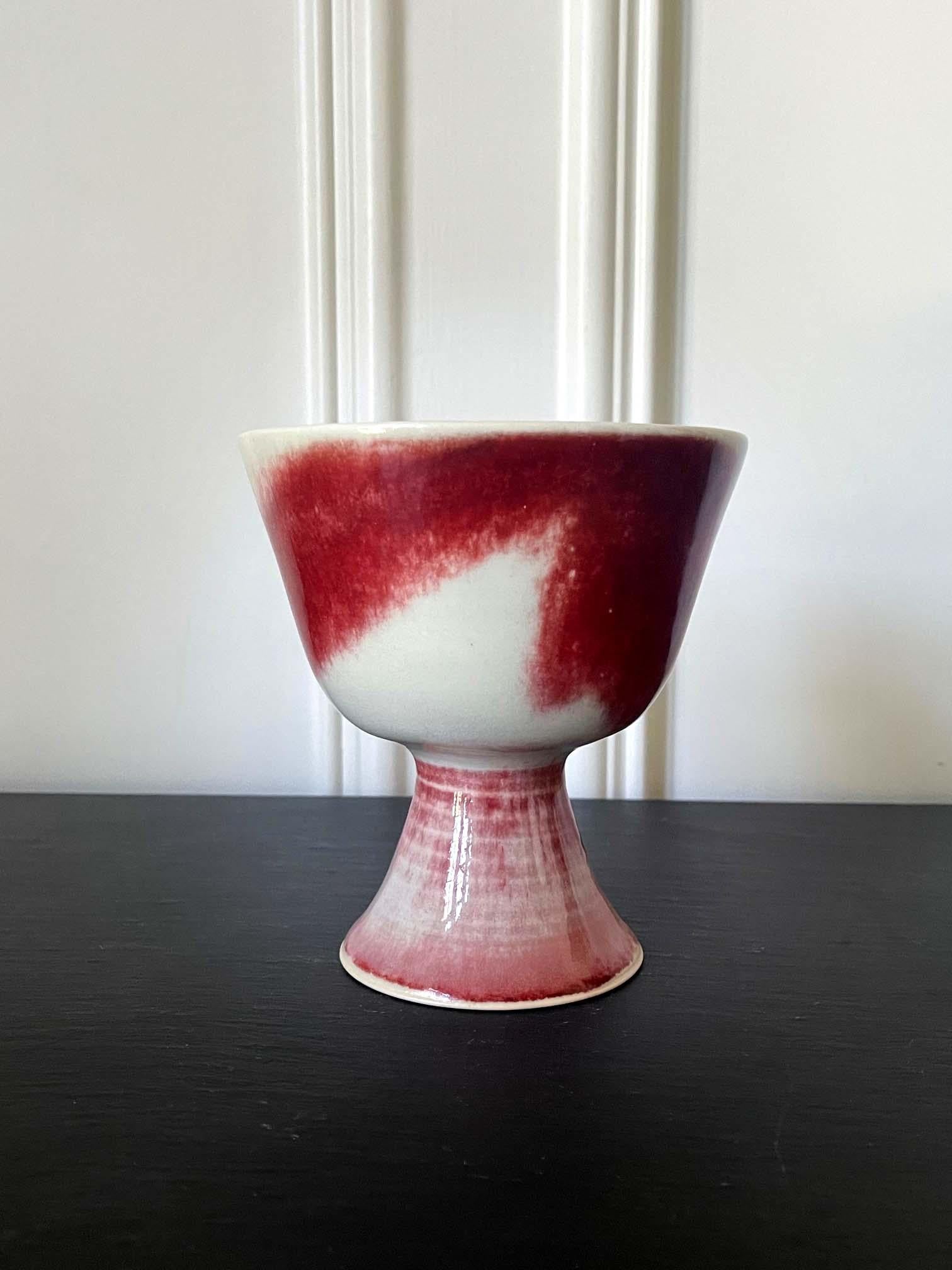 American Craftsman Vase en céramique de l'atelier du frère Thomas Bezanson en vente