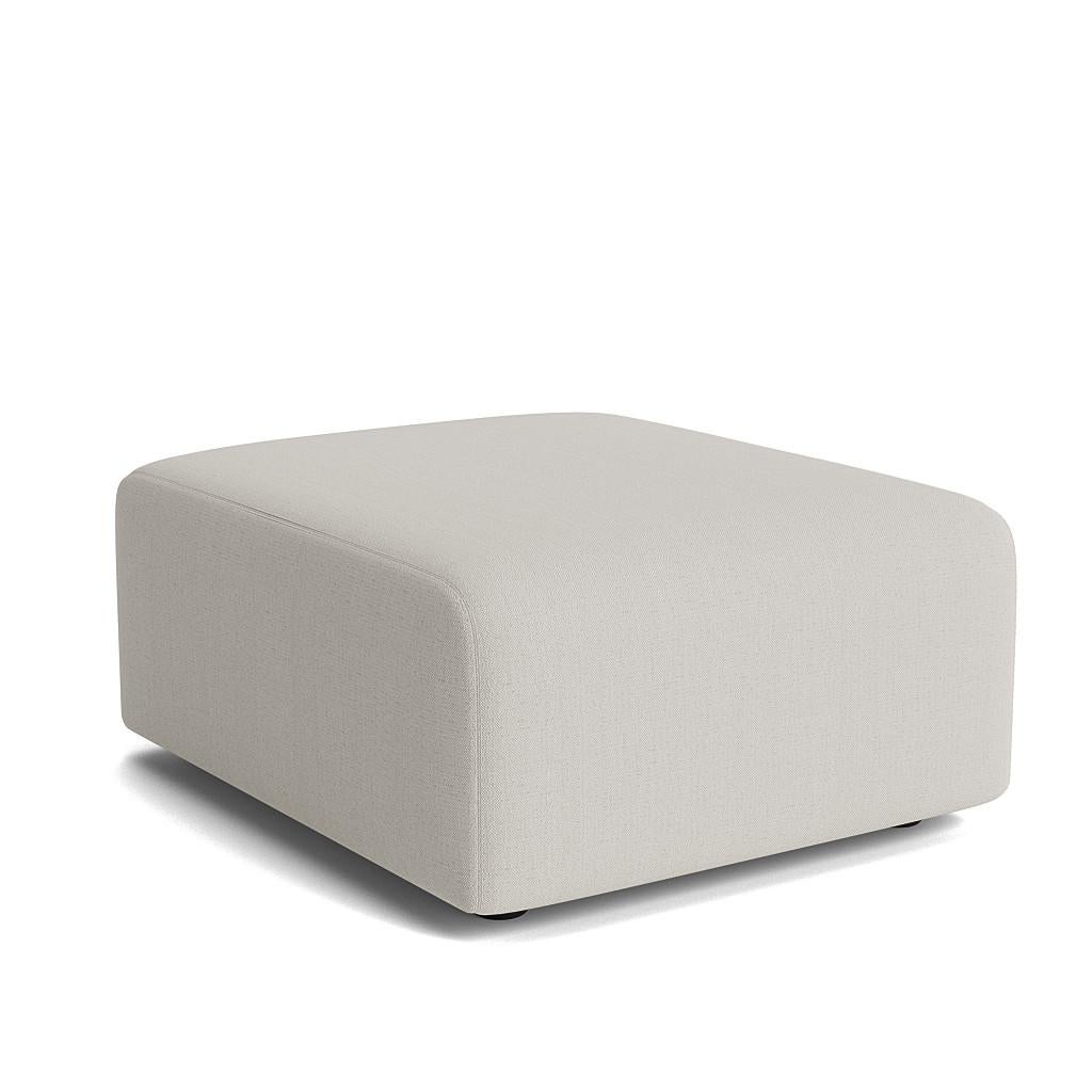 Studio Classic Outdoor Ottoman by NORR11
Dimensions: D 90 x W 80 x H 47 cm. SH 47 cm. 
Materials: Quickdry foam, marine plywood and upholstery.
Upholstery: Sunbrella Savane Coconut J233.

Available in different upholstery options. Prices may vary.